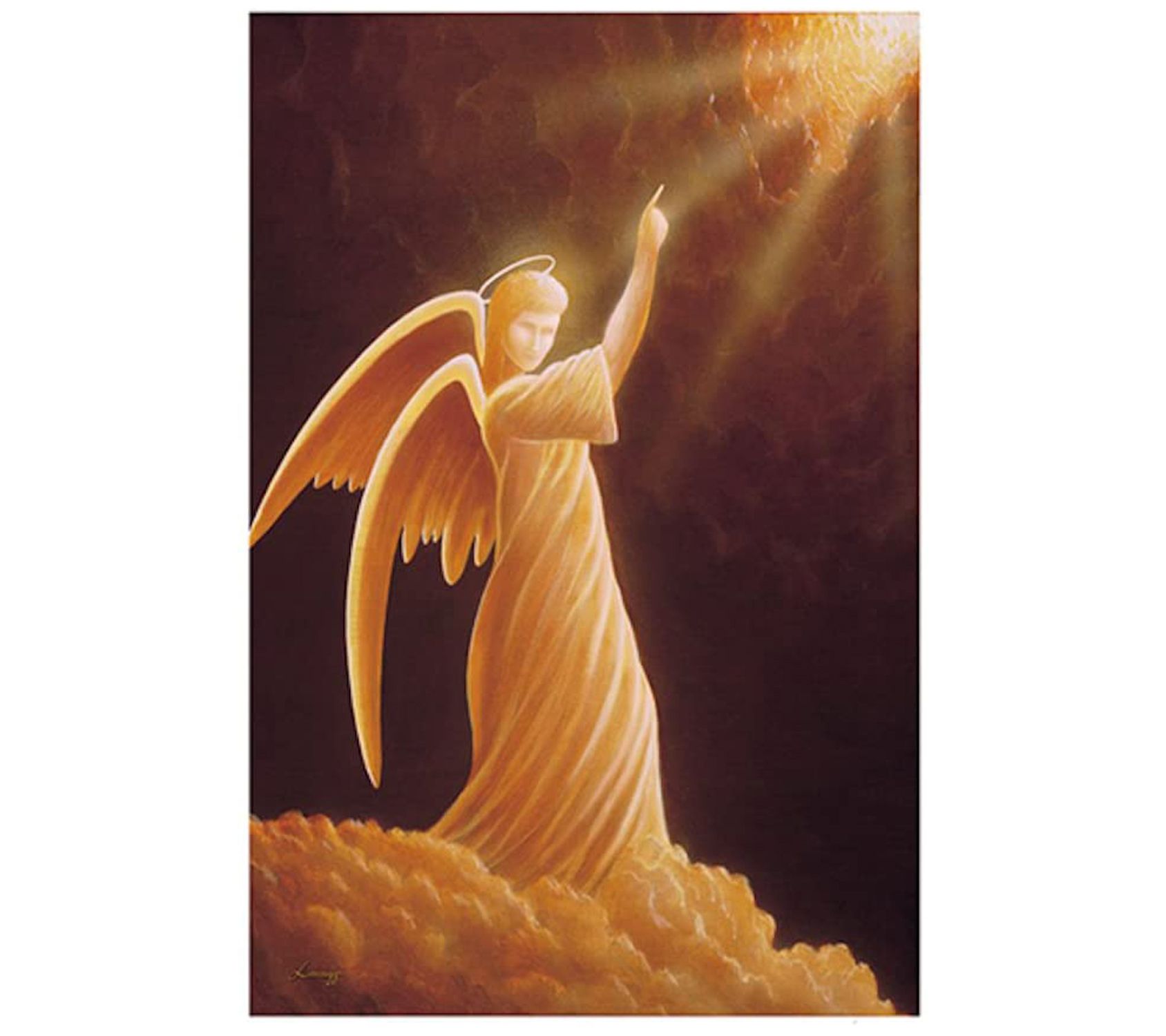 Steven Lavaggi 16 x 20 Print - Guiding Angel