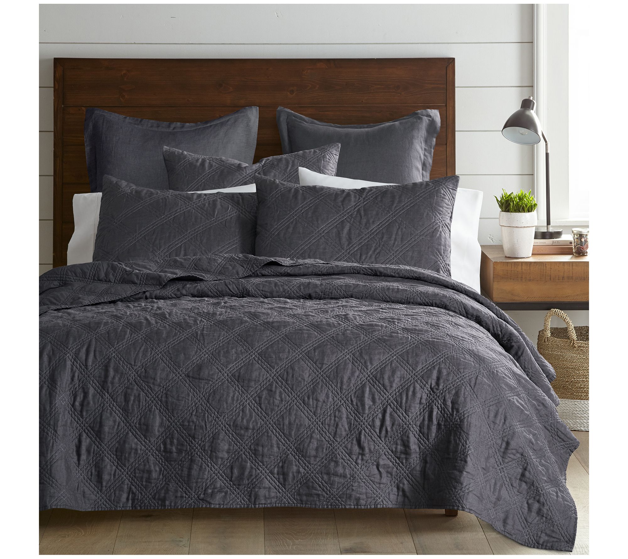 Levtex Home Washed Linen Twin/Twin XL Quilt