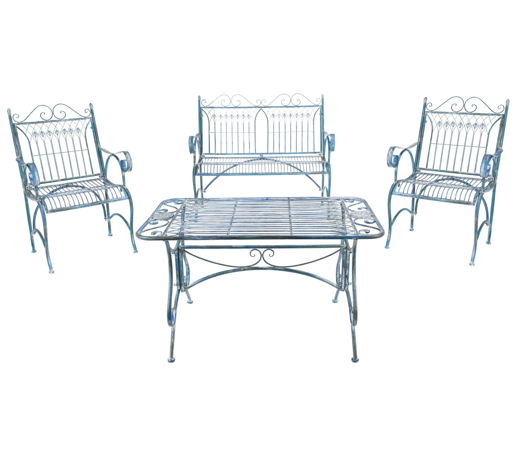 Safavieh Leah 4 Piece Outdoor Set