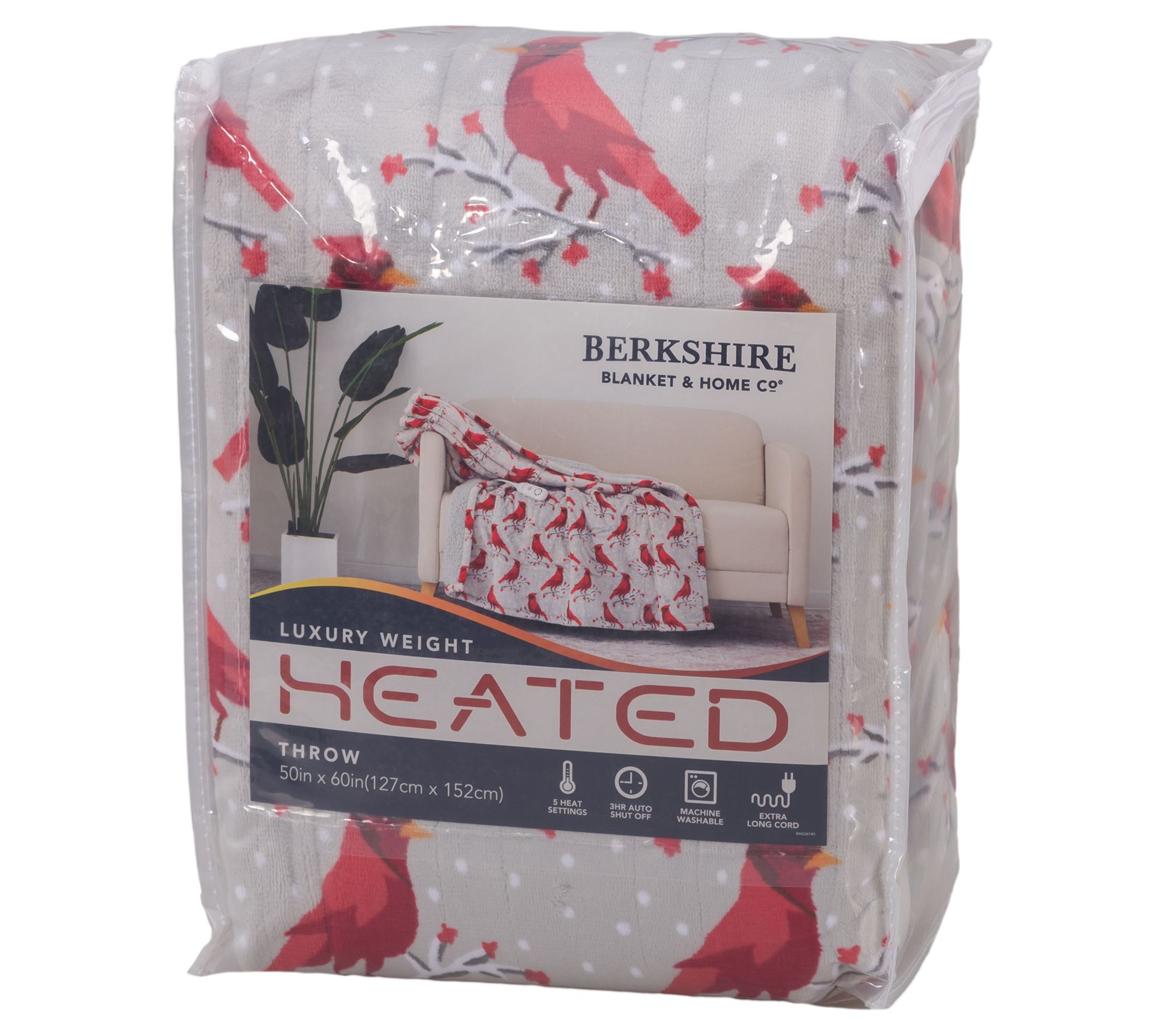 Gracie Mills Electric Blanket with Two 20 Heat Level Setting