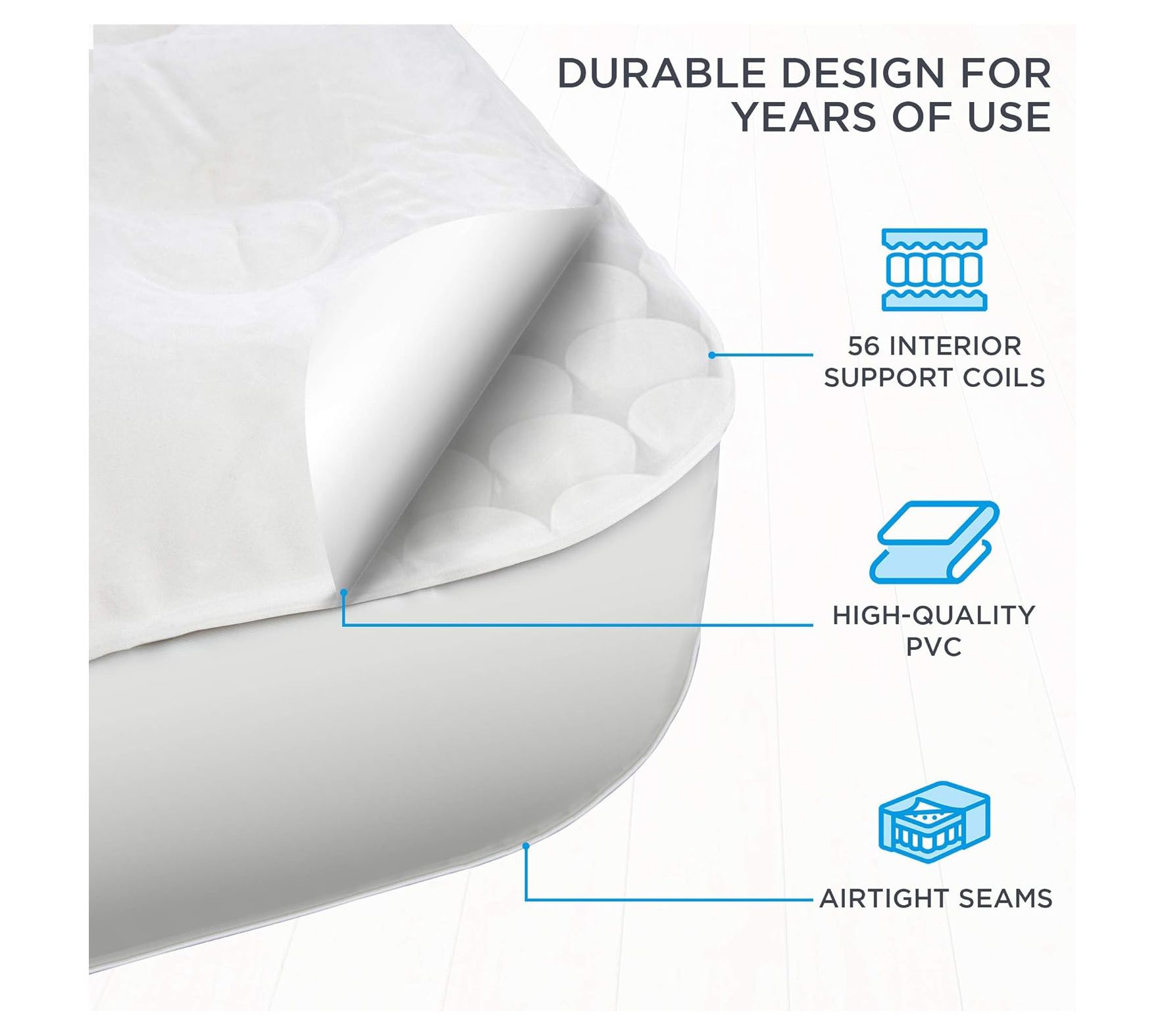 Ivation EZ-Bed Air Mattress with Deflate Defender (King) - QVC.com