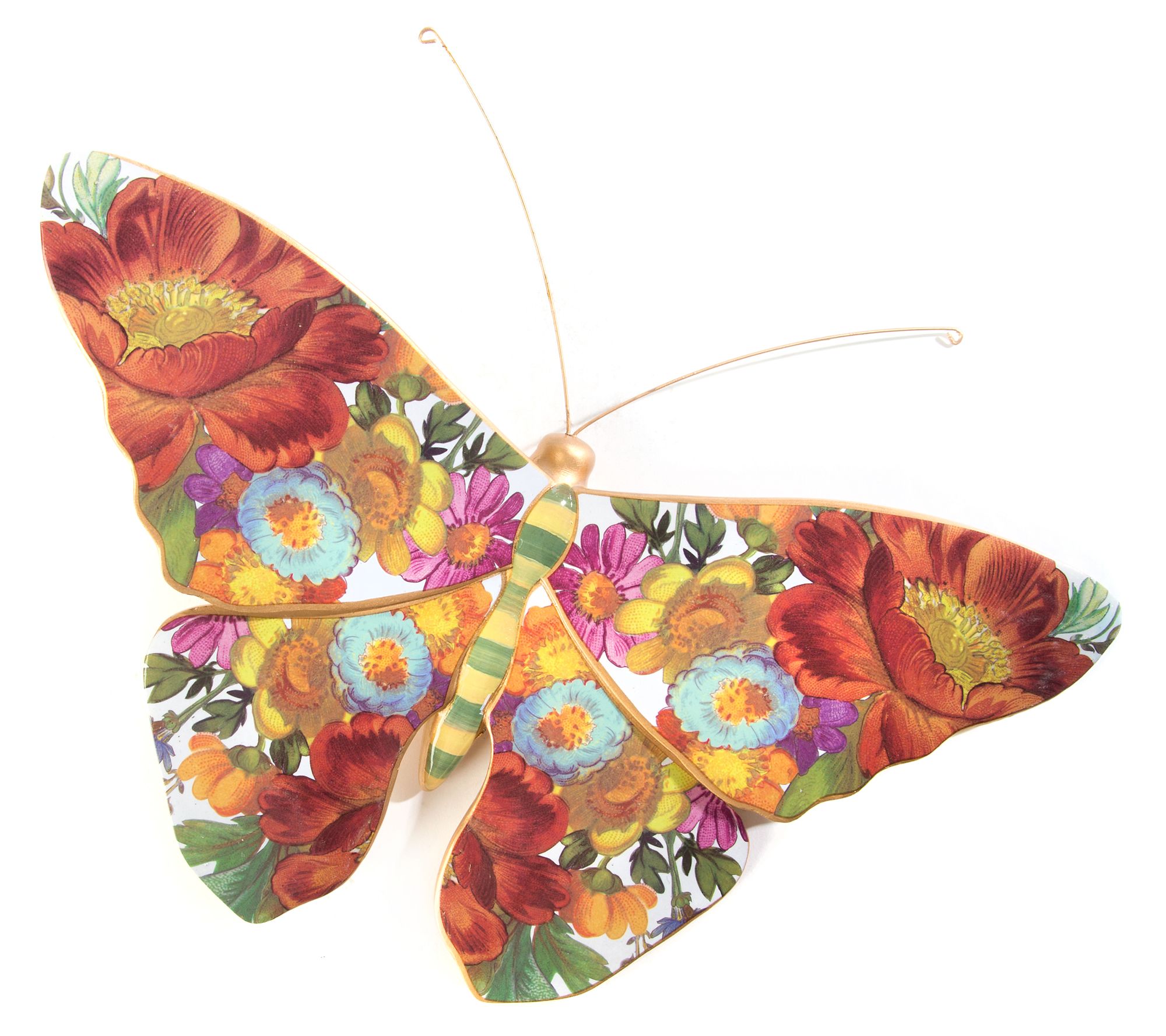 MacKenzie-Childs Flower Market Butterfly Wall D ecor