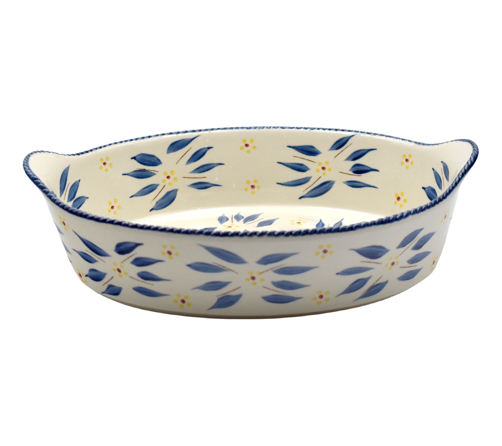 Temp-tations Old World 3-qt Deep Wall Casserole Dish