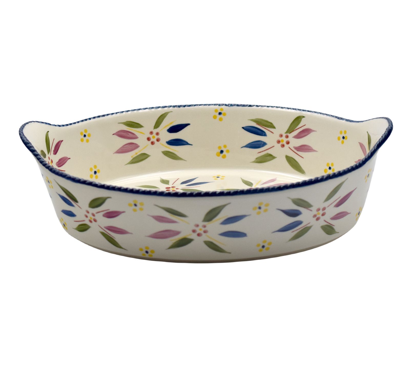 Temp-tations Old World 3-qt Deep Wall Casserole Dish