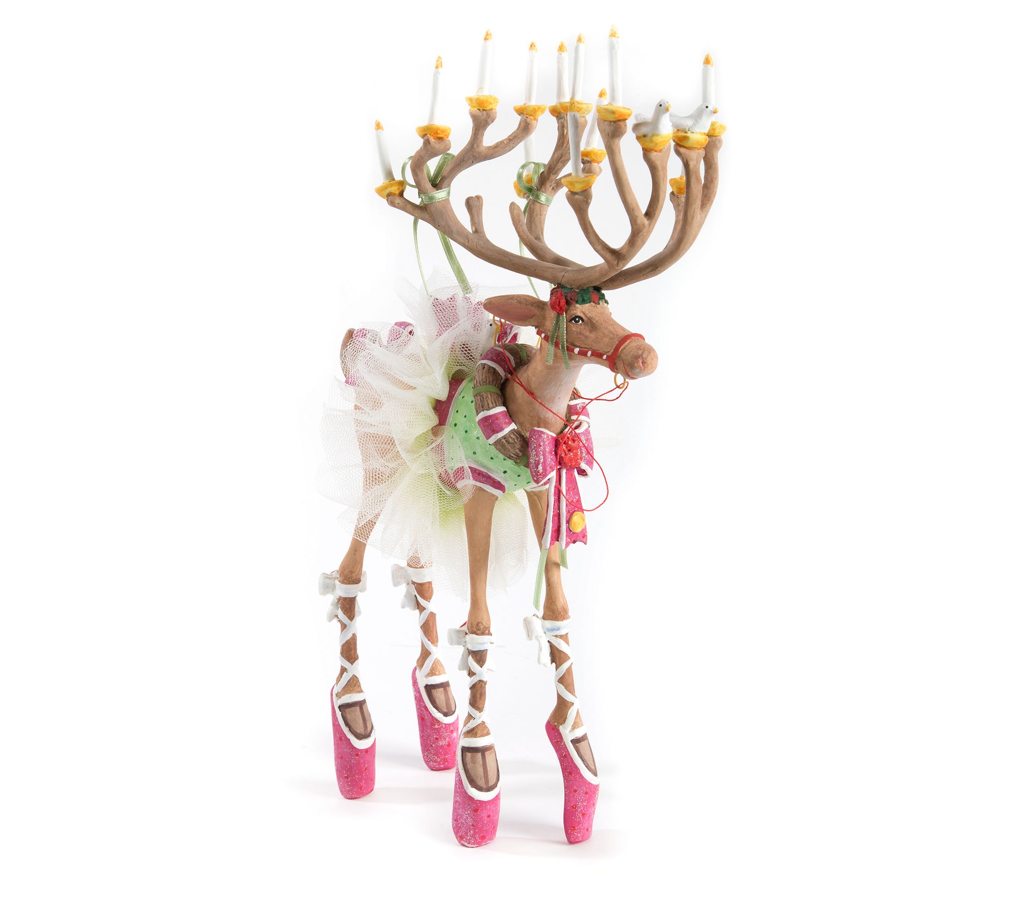 MacKenzie-Childs Dash Away Dancer Reindeer Figure
