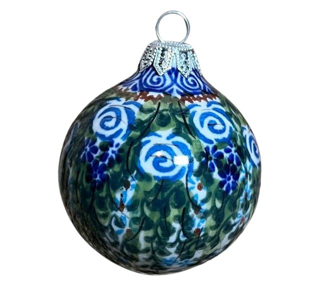 Lidia's Polish Pottery Round Ornament