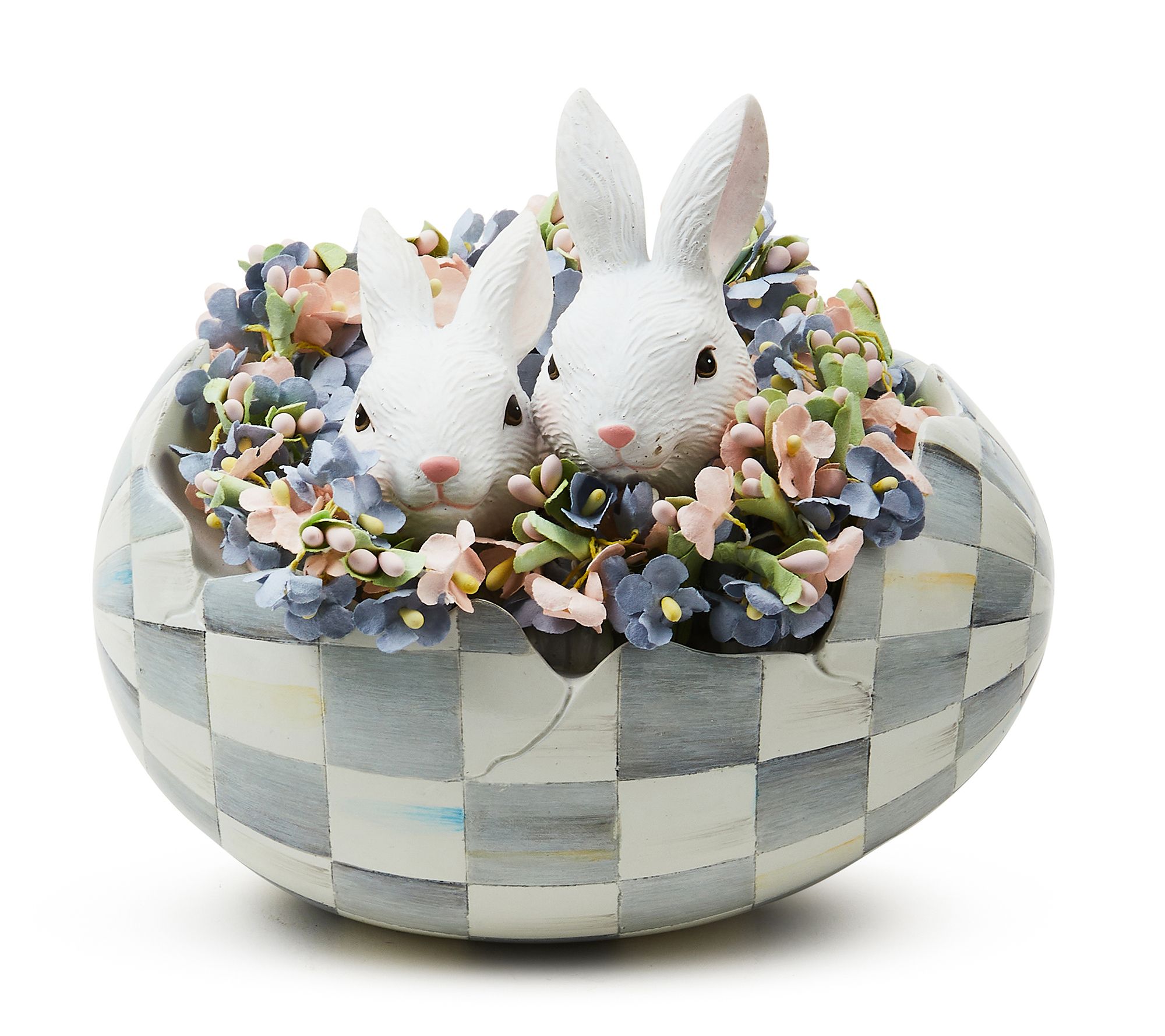 MacKenzie Childs Cameo Peekaboo Egg - QVC.com