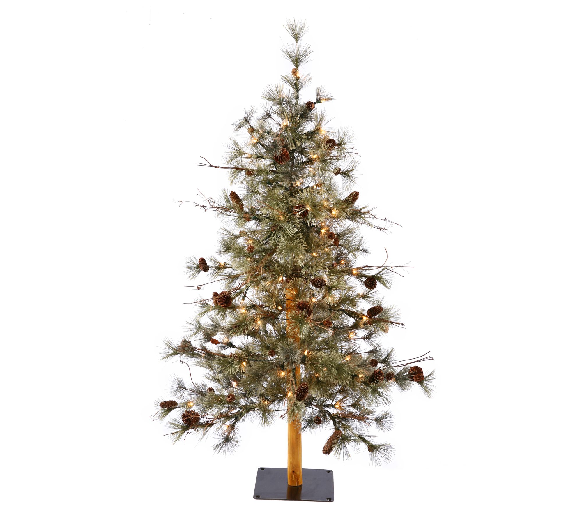 Vickerman 5' x 34" Dakota Alpine Artificial Pre-Lit Tree