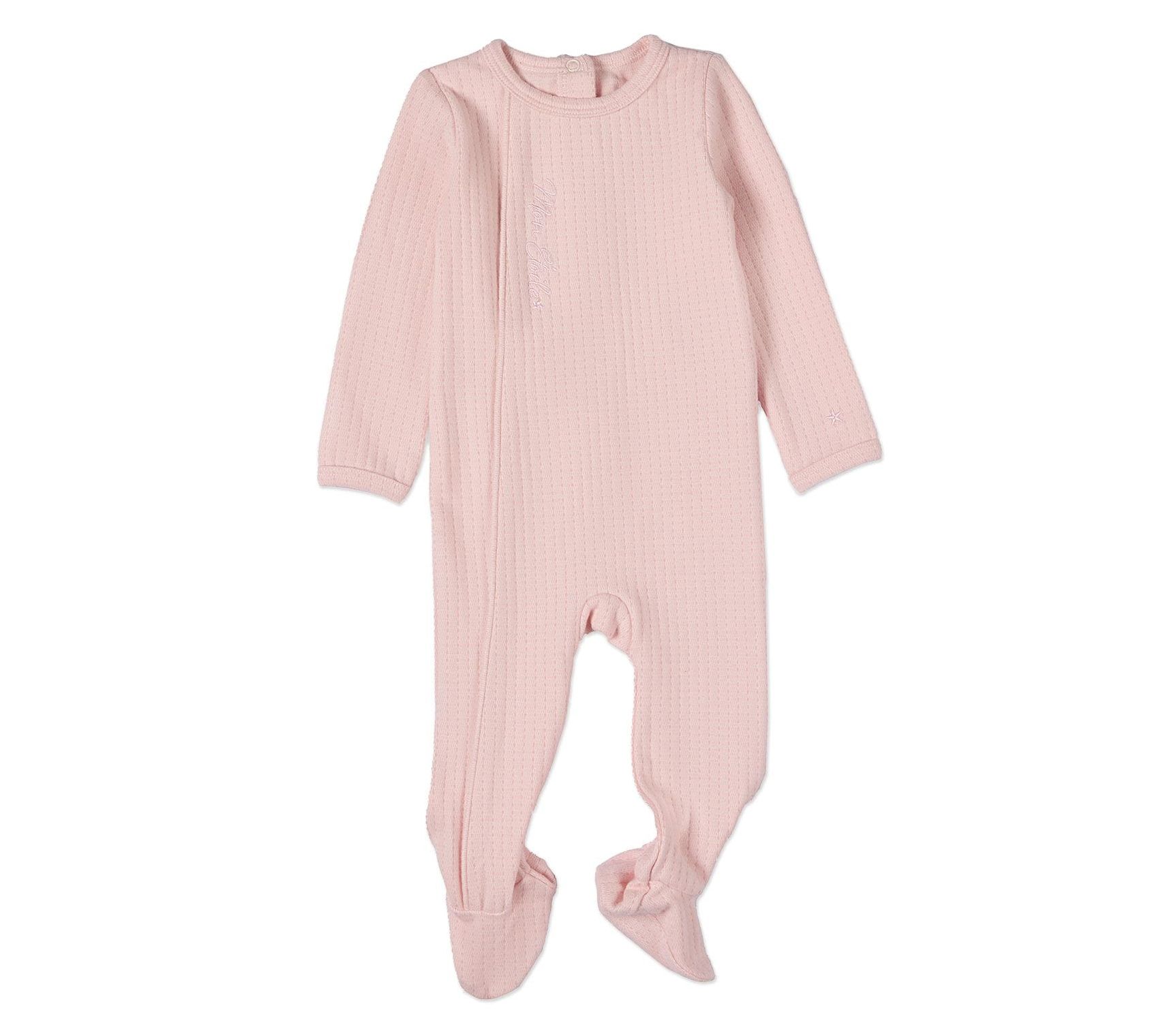 MiniMoi Baby Mon Etoile Cotton Rich Pointelle Footie