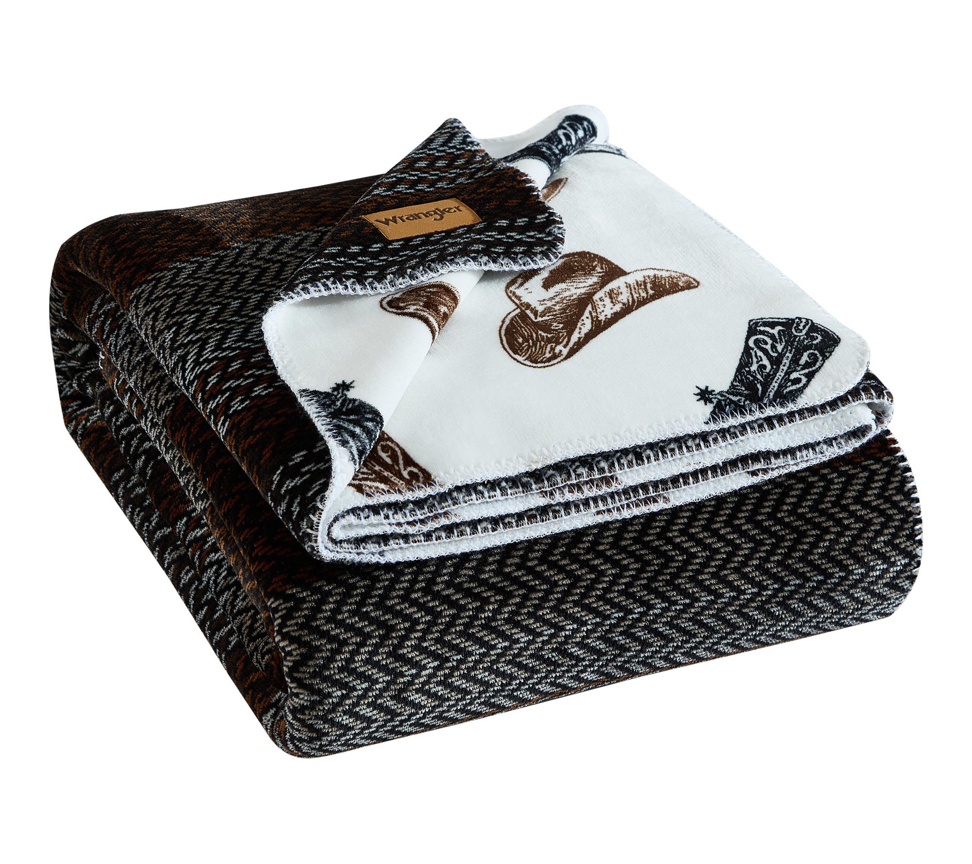 Wrangler Nash Stripe Reversible F/Q Blanket