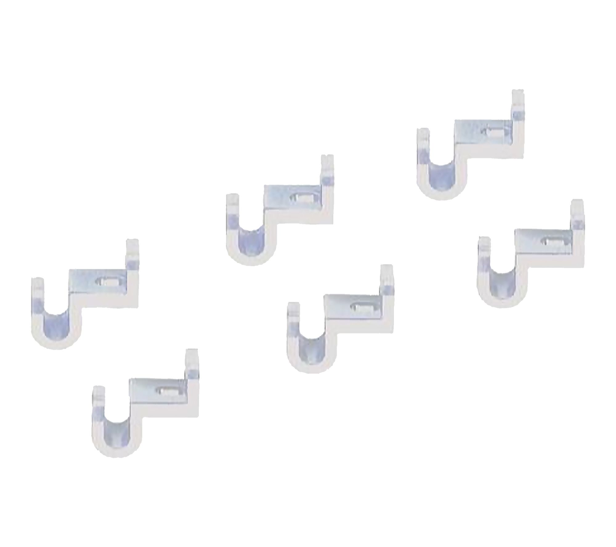 MAWA 18pc Space -Saving Waterfa ll Plastic Hang er Clips