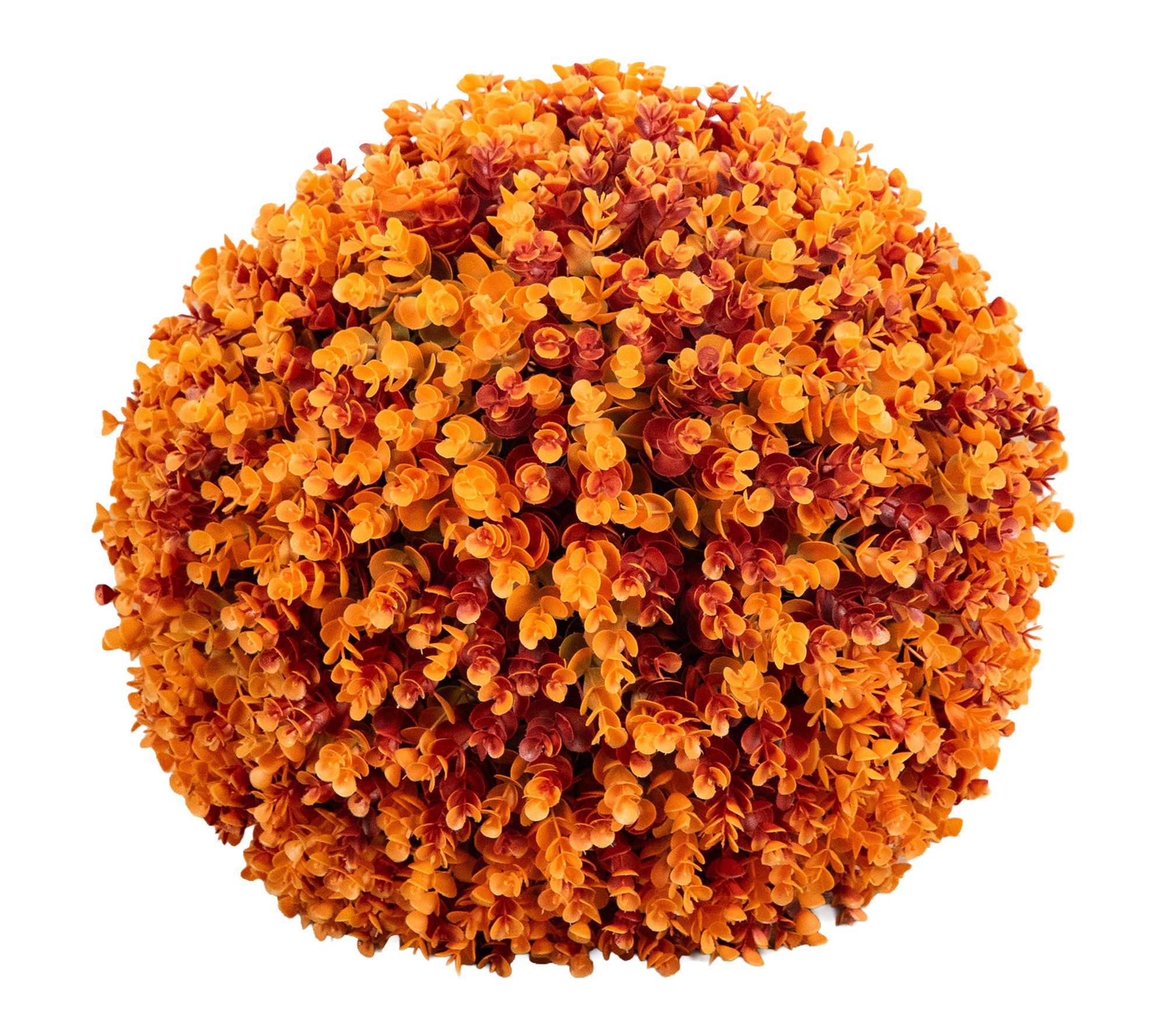 17-in  Fall Eucalyptus Ball by Nearly Natural