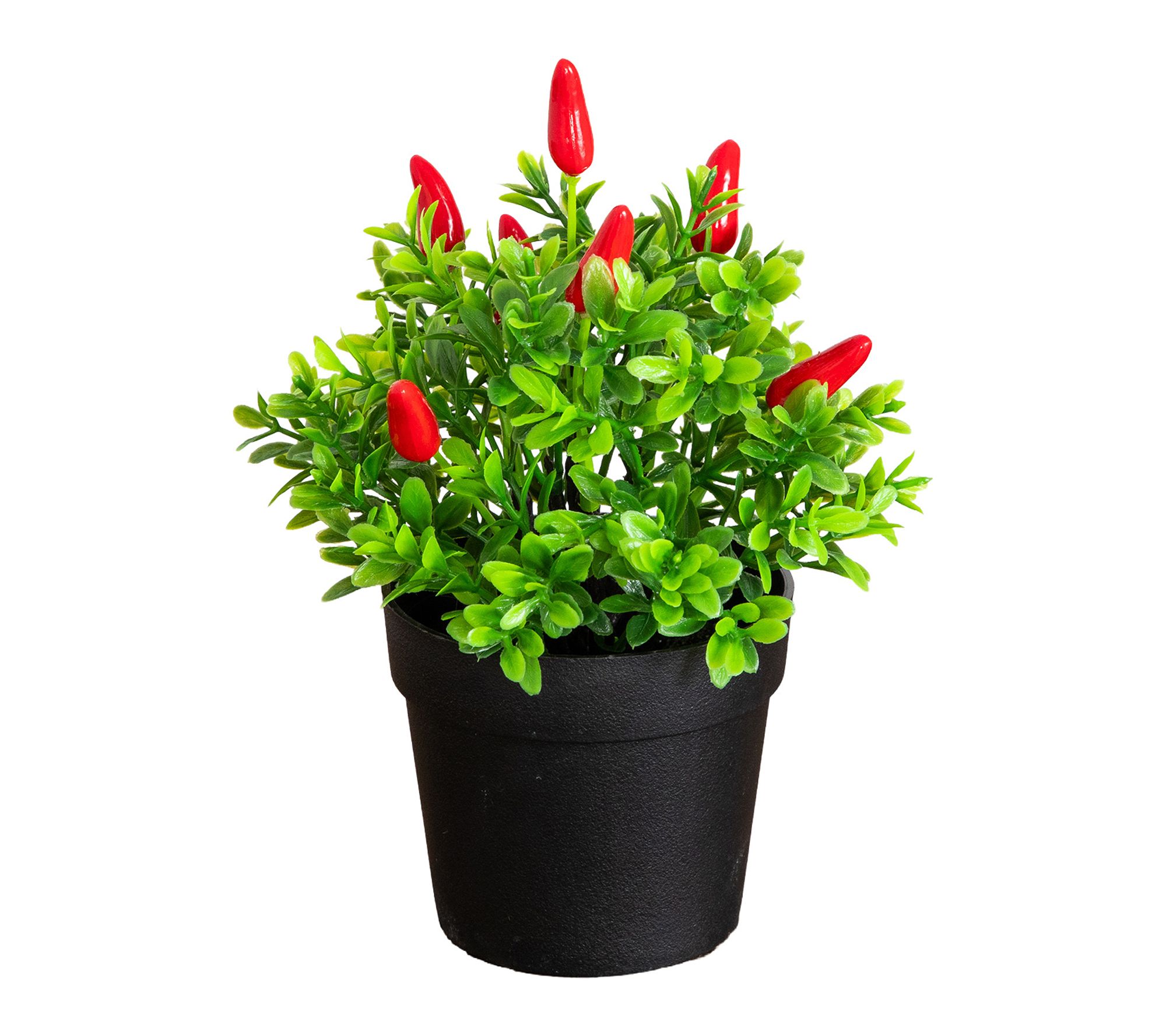 Artificial Pepper Plant in Pot - Set of 2 by Nearly Natural