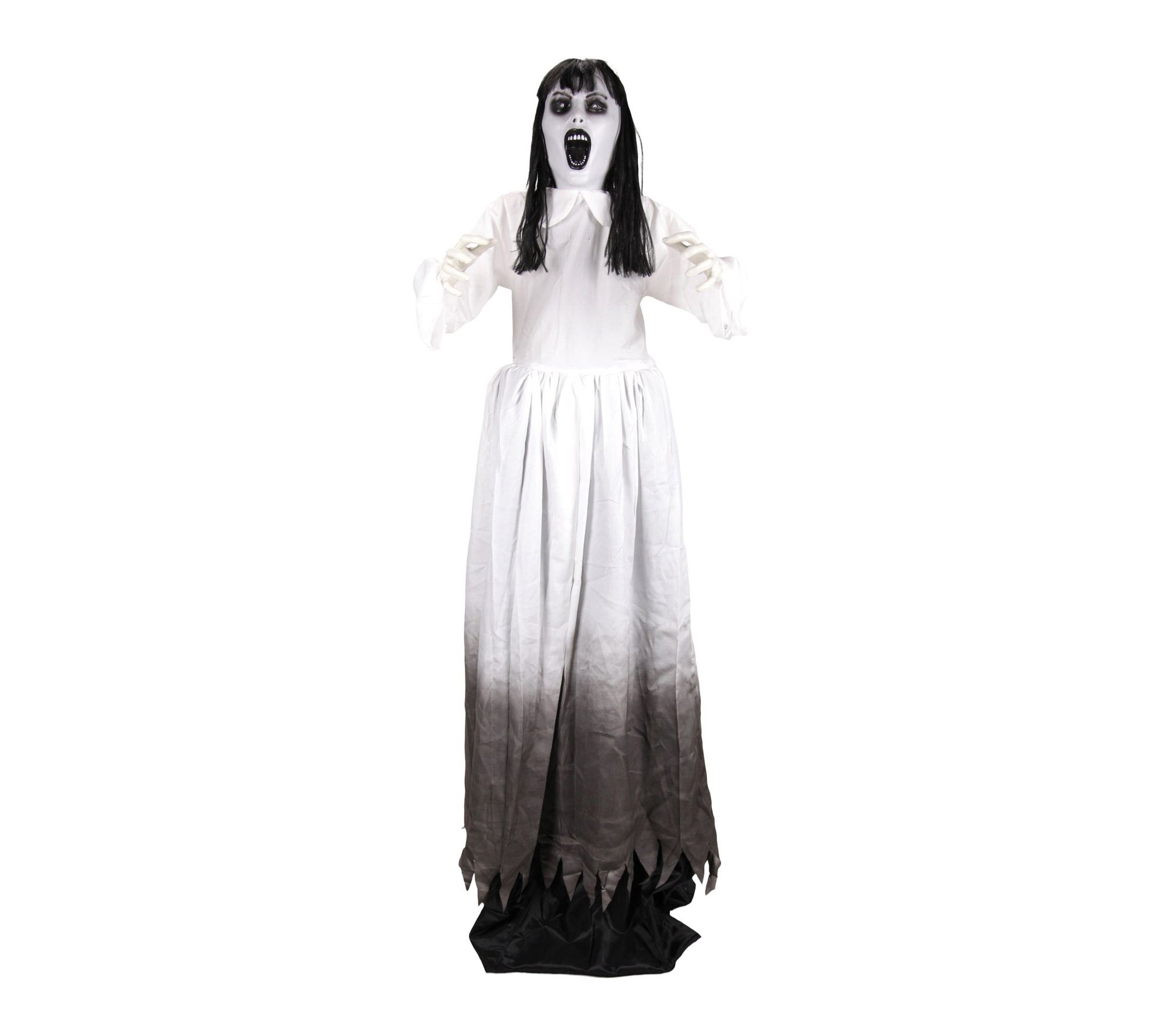 Haunted Hill Farm 5.9-Ft. Standing Raising Lady Animatronic