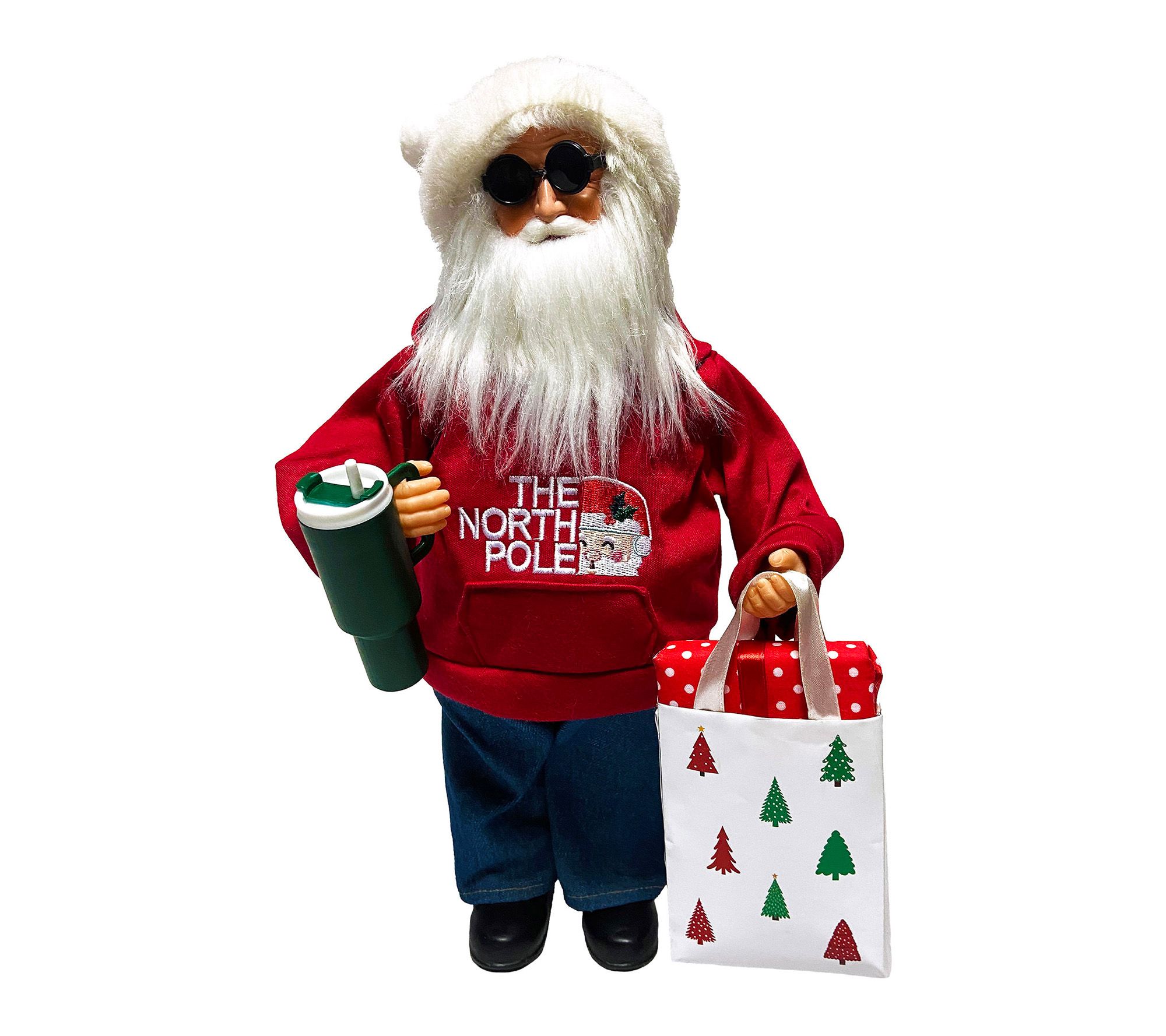Santa's Workshop, Inc. 15" The North Pole Shopp er Santa
