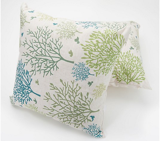 Home by SHR Set of 2 18" x 18" Branch Pillows
