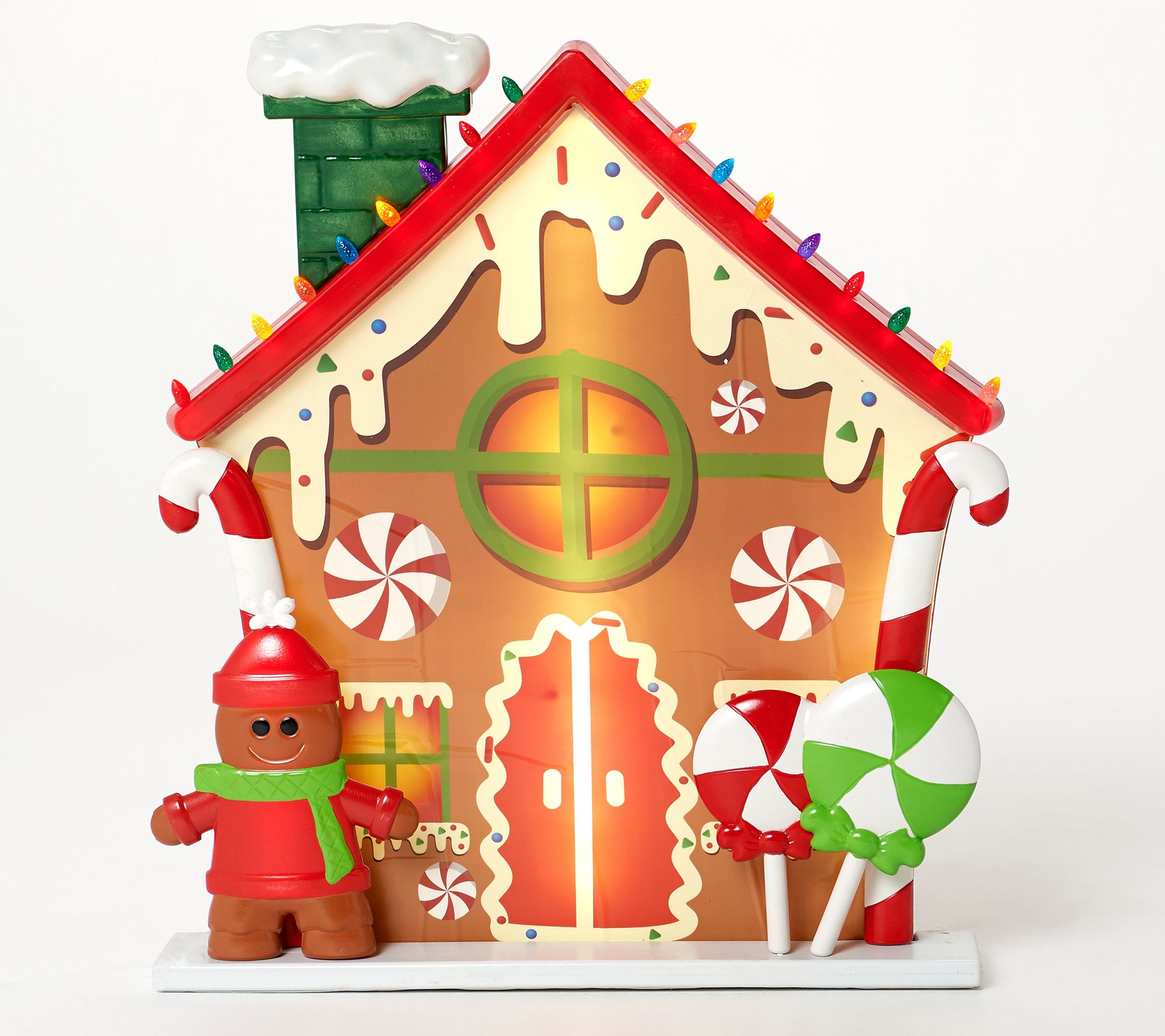 Gingerbread Blow Mold - hduy0hk