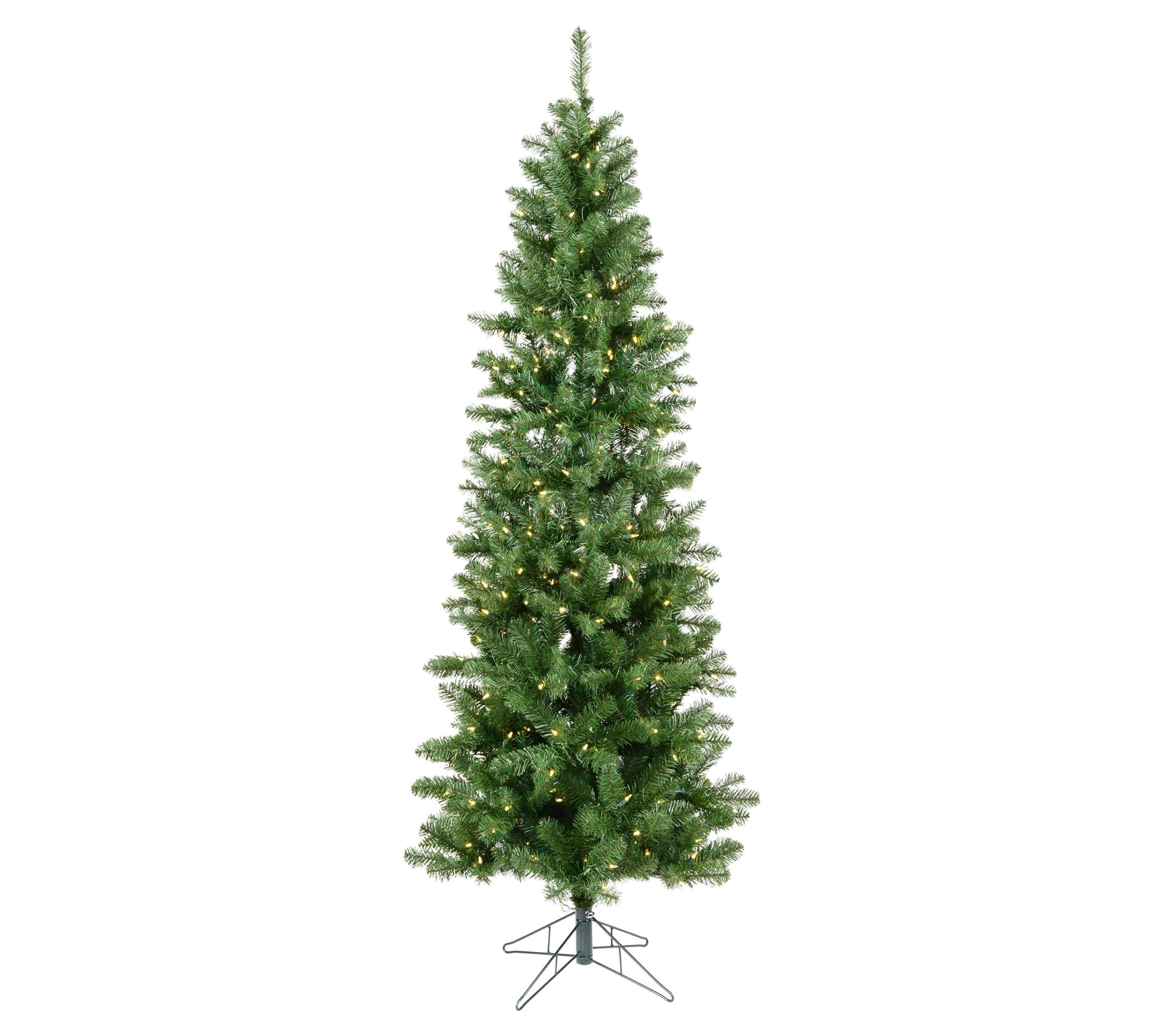 Vickerman 9.5' Salem Pencil Pine Artificial Chrstmas Tree, WW