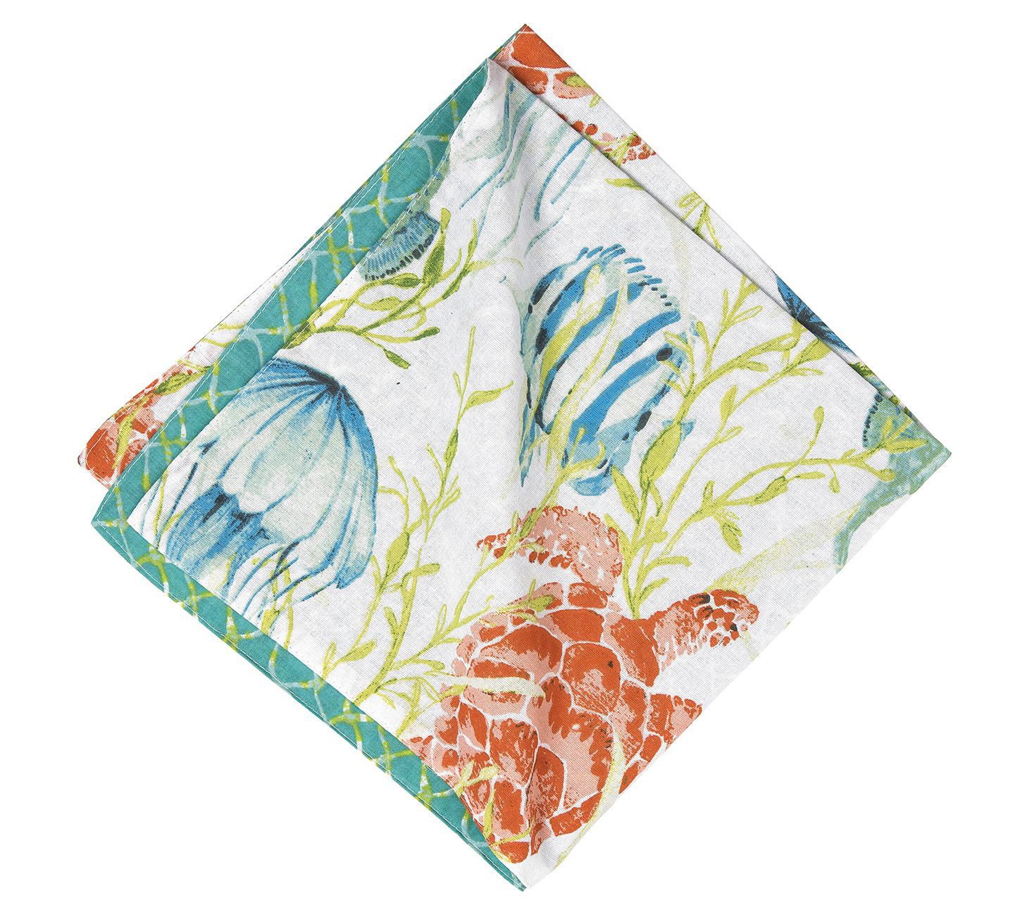 20" x 20" Paradise Sound Napkin Set of 6 by Valerie