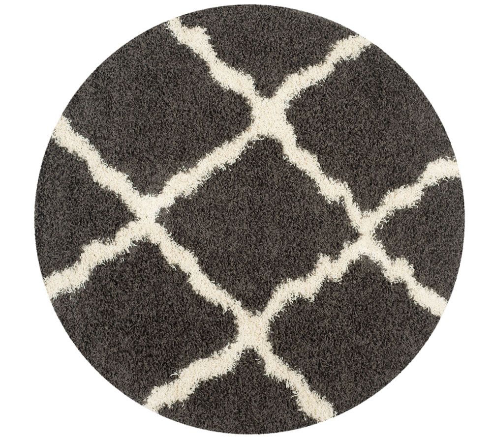 Dallas Shag 6'Diam Round Rug by Safavieh