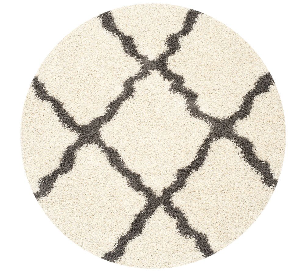 Dallas Shag 6'Diam Round Rug by Safavieh