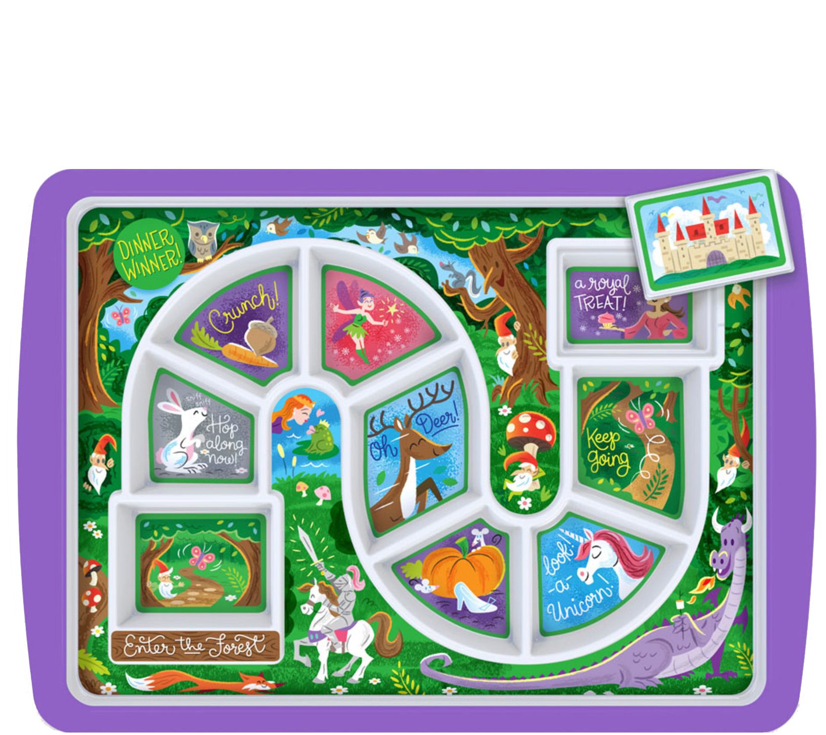 Fred Dinner Winner Forest Kids Plate