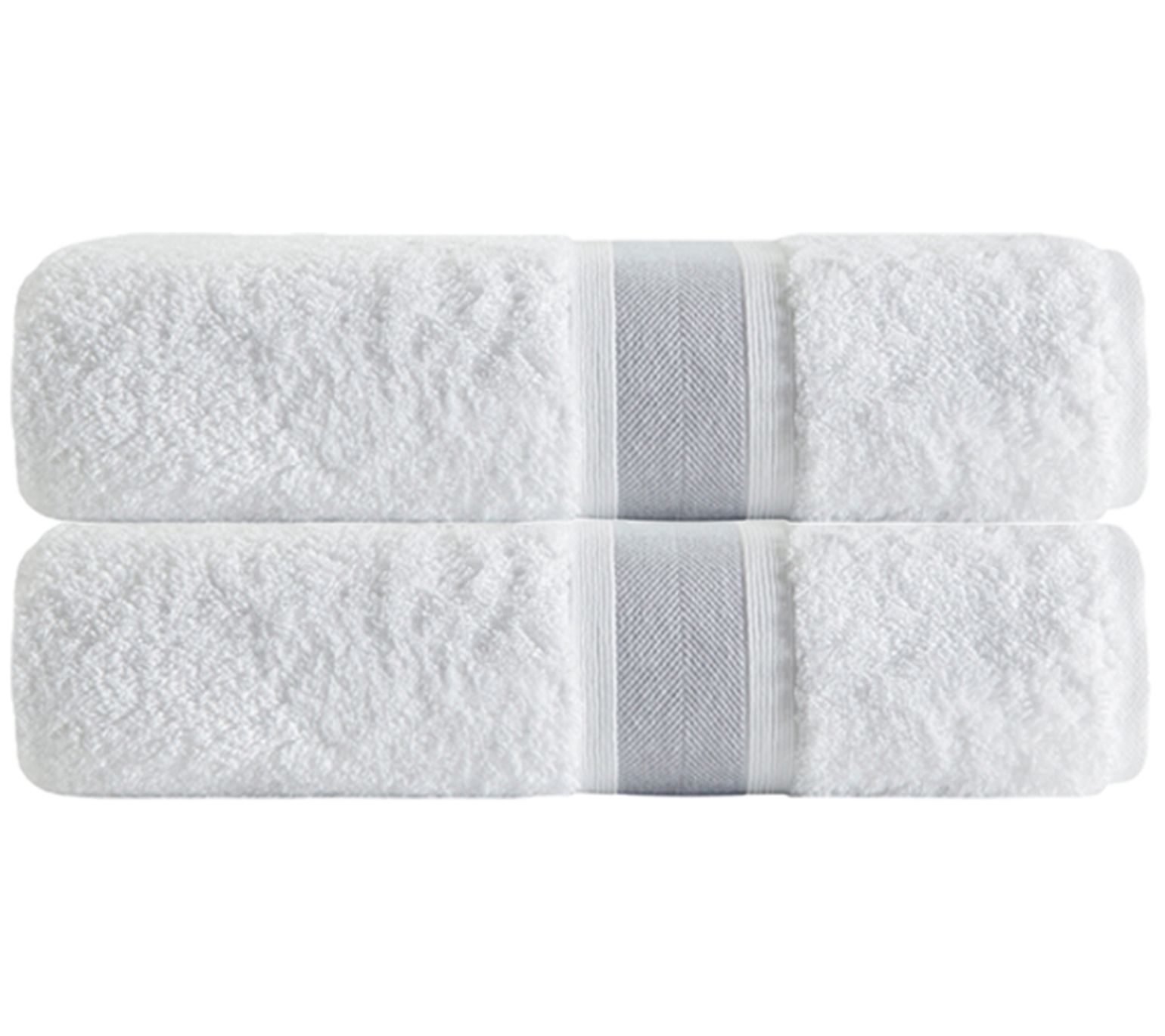 Unique Turkish Cotton Bath Towels (Set Of 2)