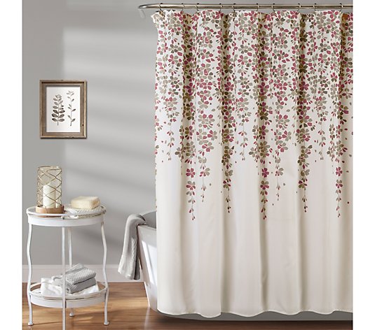 Weeping Flower 72" x 72" Shower Curtain by LushDecor