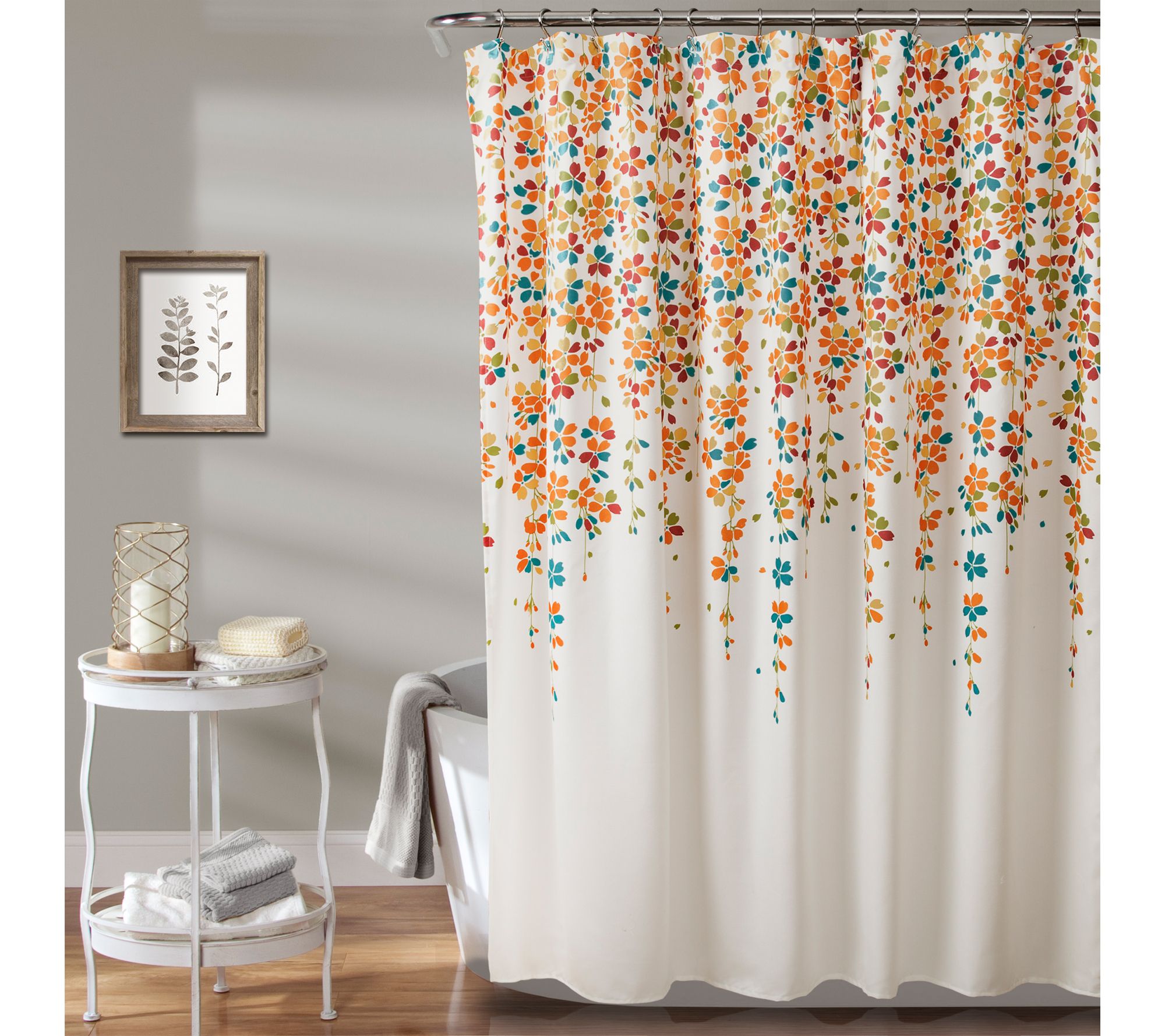 Weeping Flower 72" x 72" Shower Curtain by LushDecor