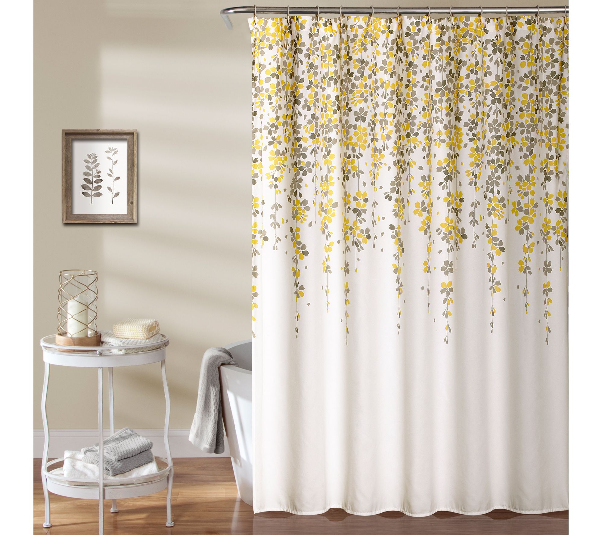 Weeping Flower 72" x 72" Shower Curtain by LushDecor