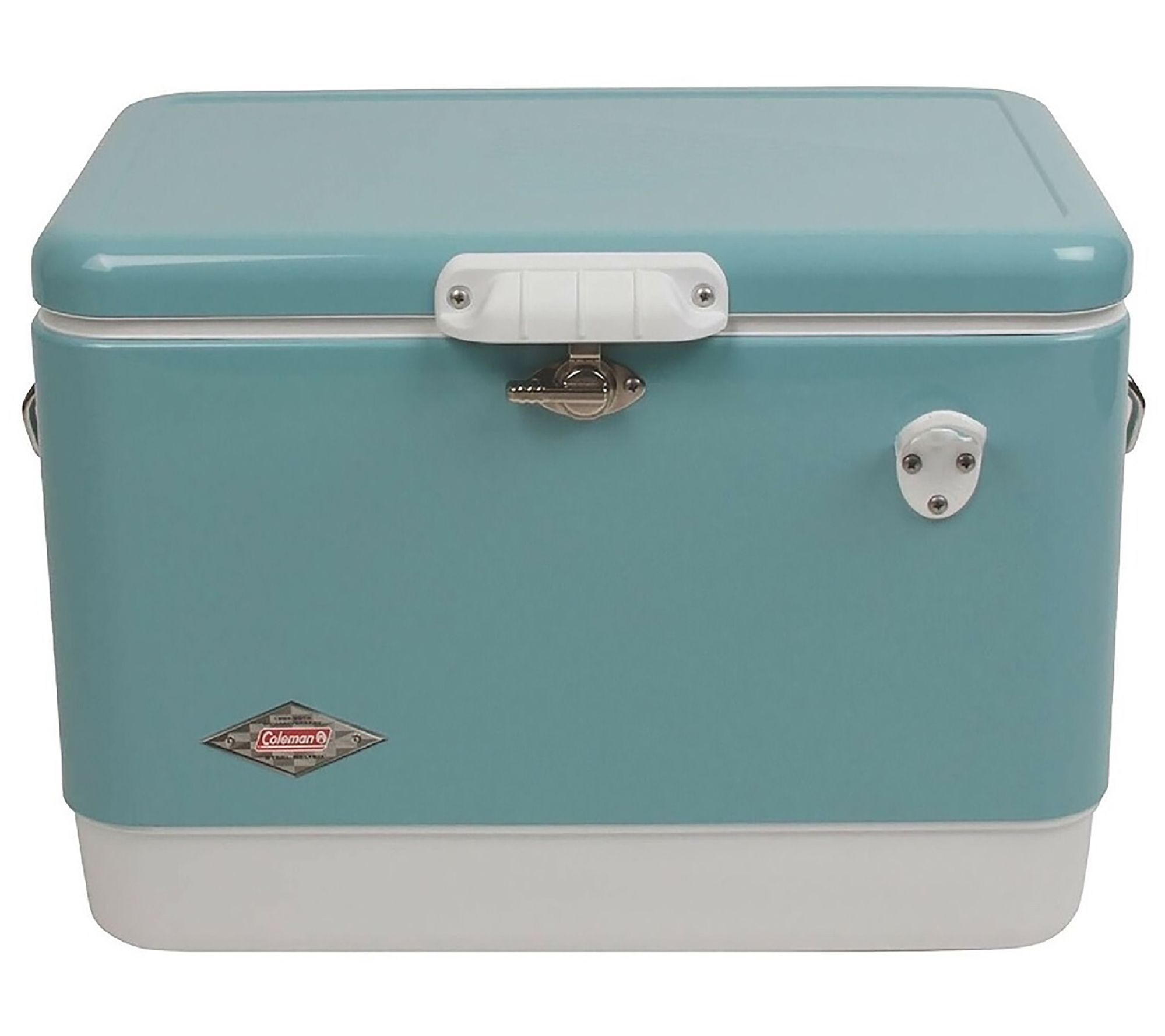 coleman steel belted cooler vintage