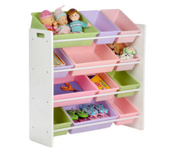 Honey-Can-Do Pastel Colors Sort-and-Store Toy Organizer - H357016