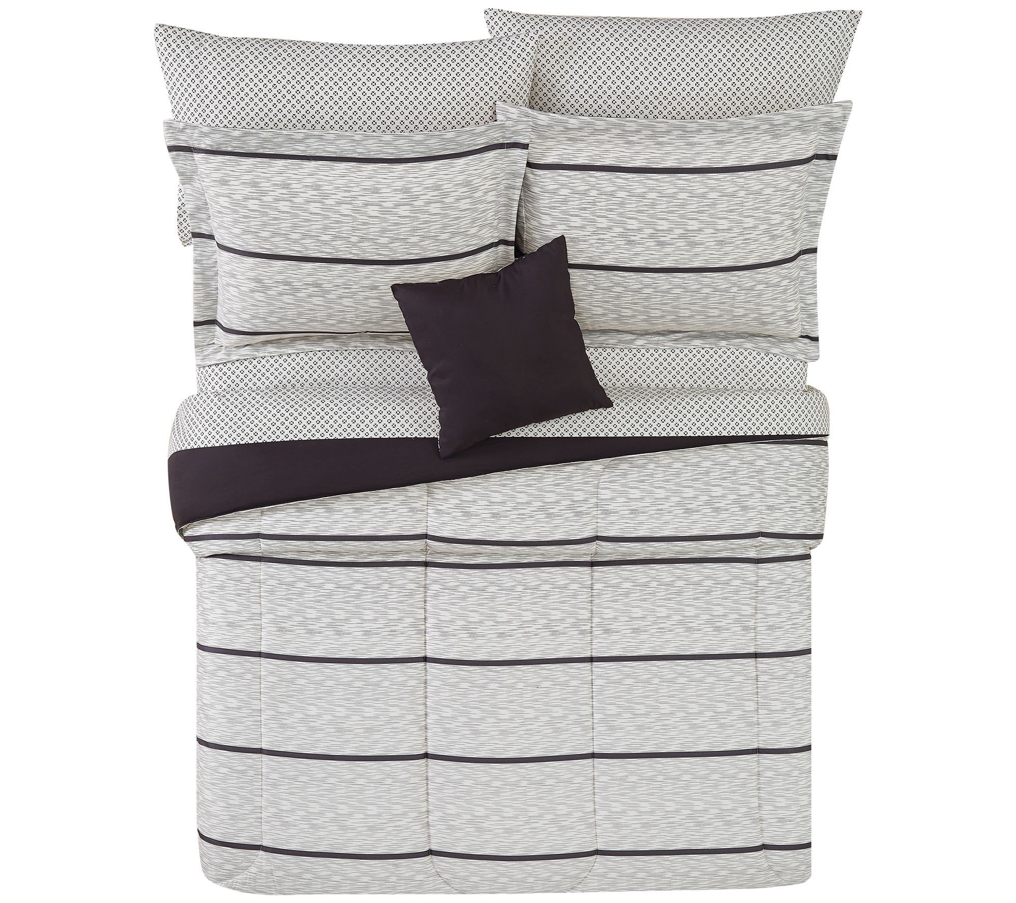 Truly Soft Stanton Twin 9Piece Complete Bedding Set