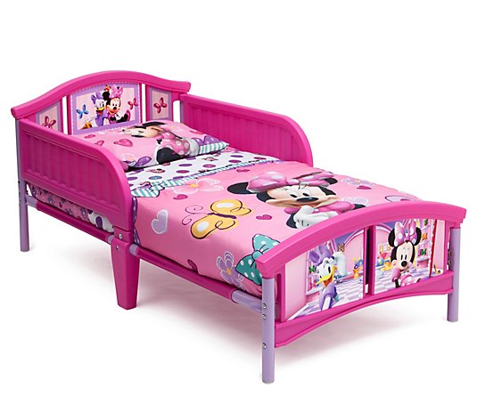 Disney Minnie Mouse Plastic Toddler Bed by Delta Children