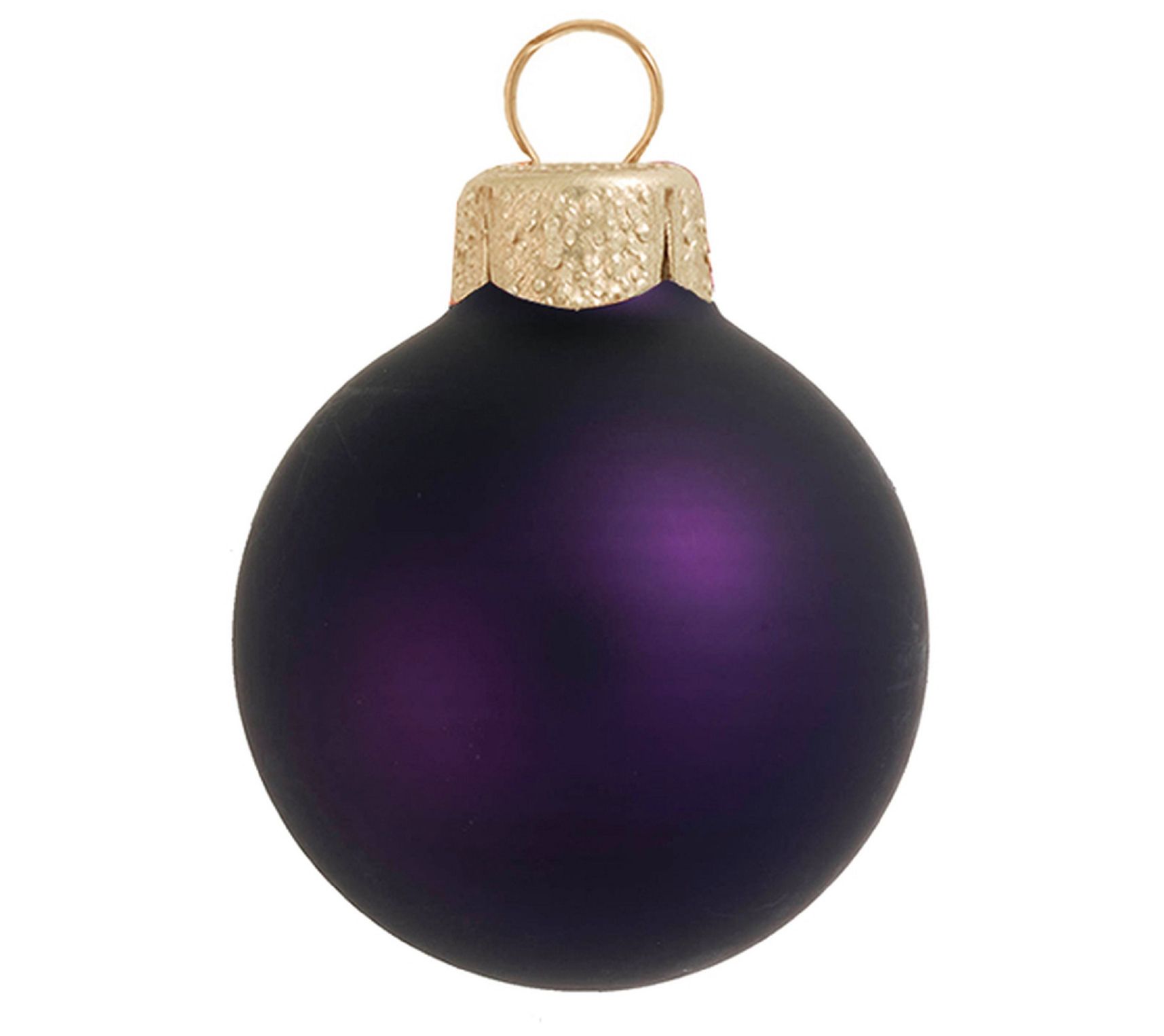 Whitehurst 8-Pc Set of 3.25" Glass Ornaments, Matte Finish