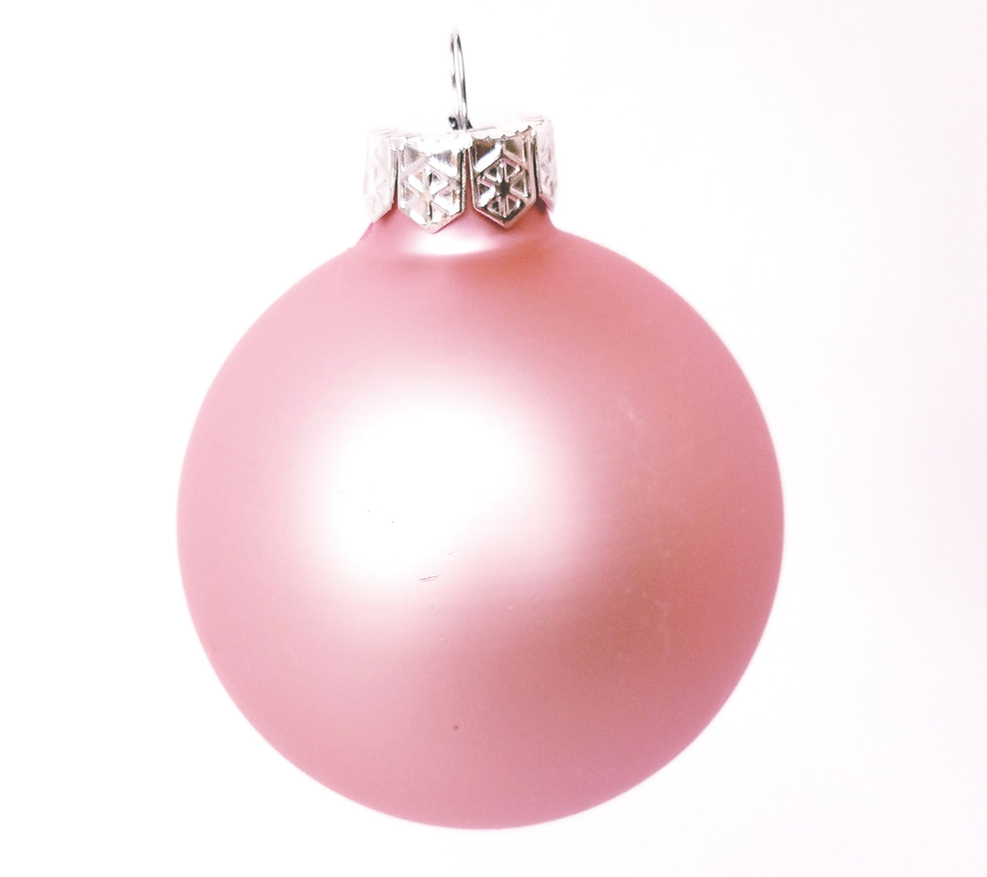 Whitehurst 8-Pc Set of 3.25" Glass Ornaments, Matte Finish