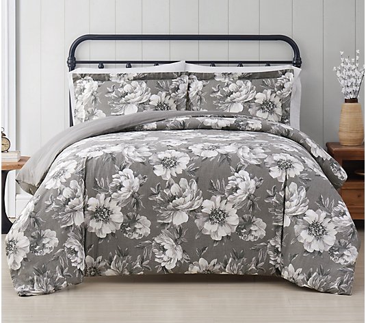 Cottage Classics Rochelle Floral Full/Queen Comforter Set