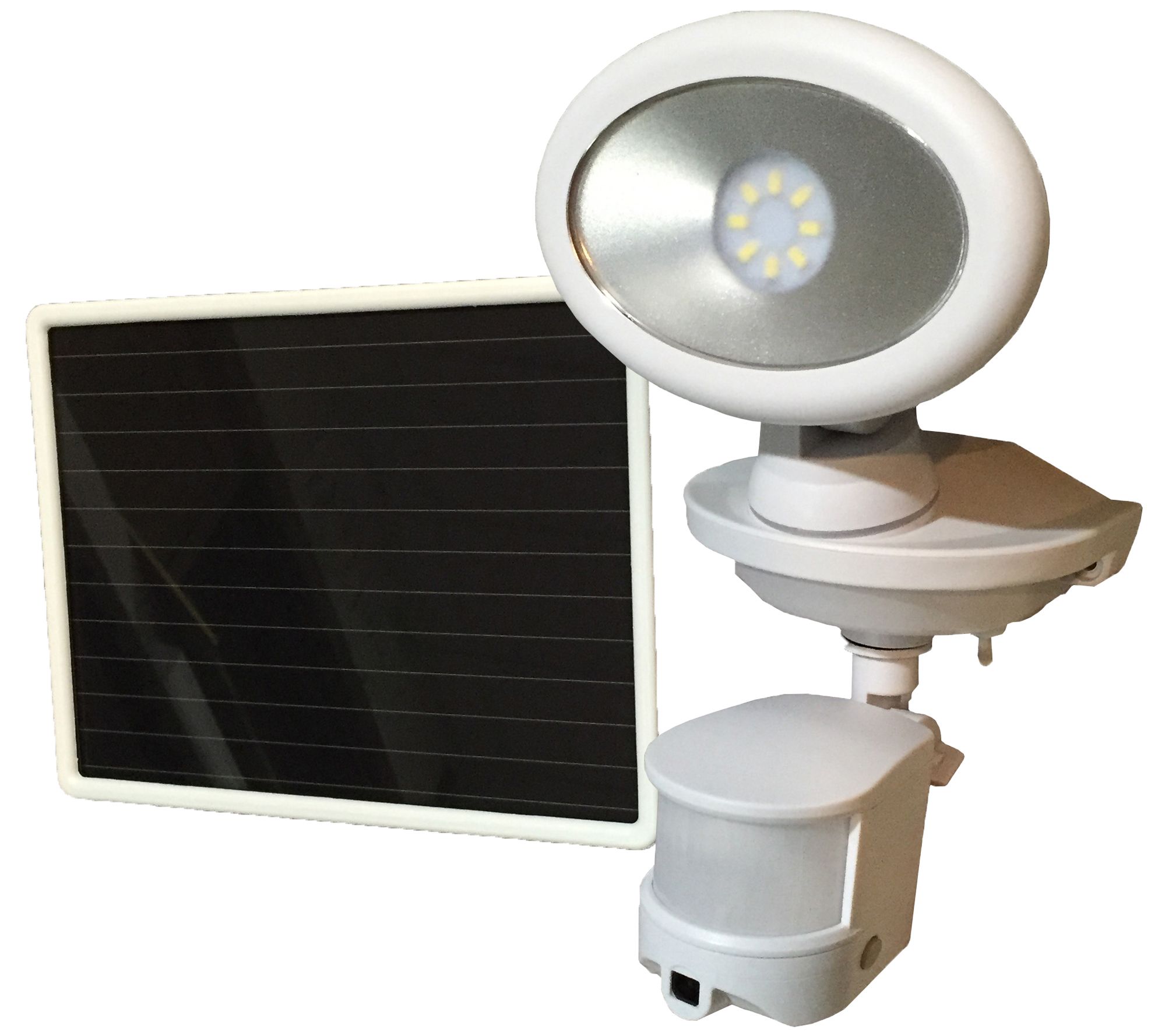 MAXSA Solar Security Video Camera and Spotlight