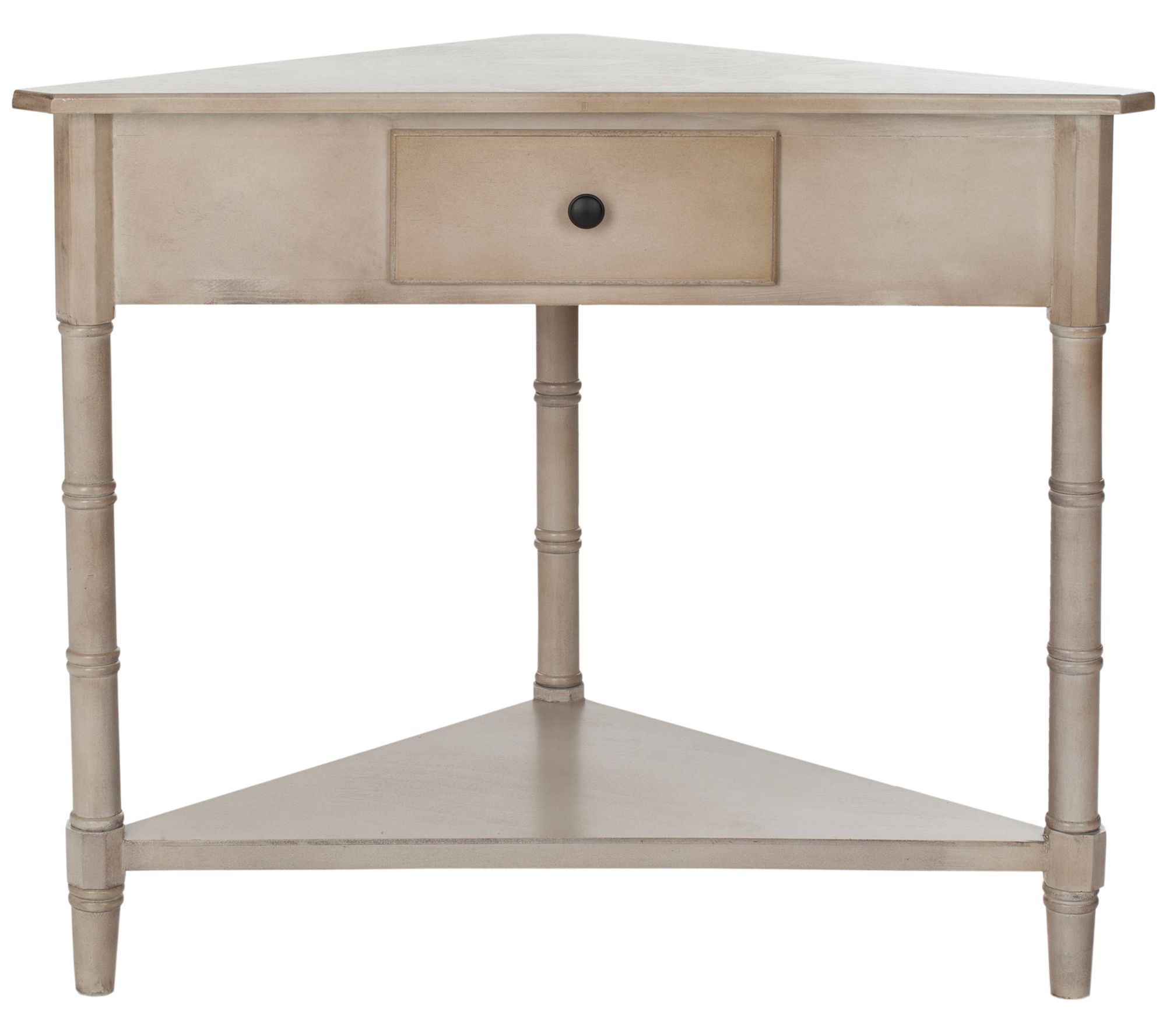 Safavieh Gomez Corner Table With Storage Drawer
