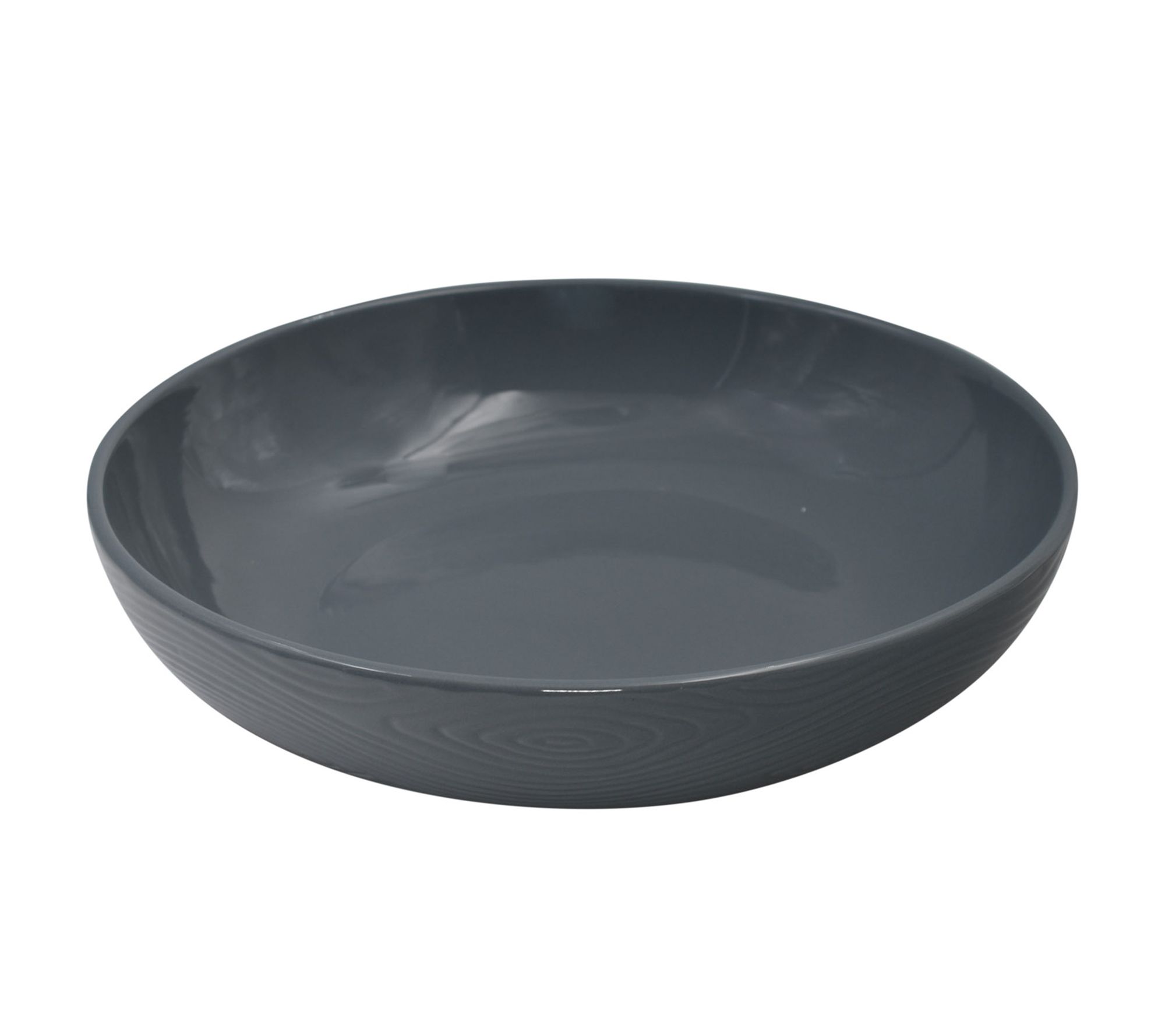 Temp-tations Woodland 4-qt Shallow Pasta Serving Bowl