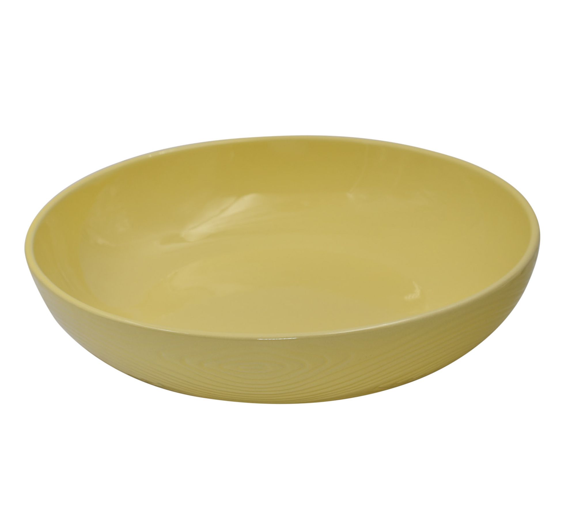 Temp-tations Woodland 4-qt Shallow Pasta Serving Bowl