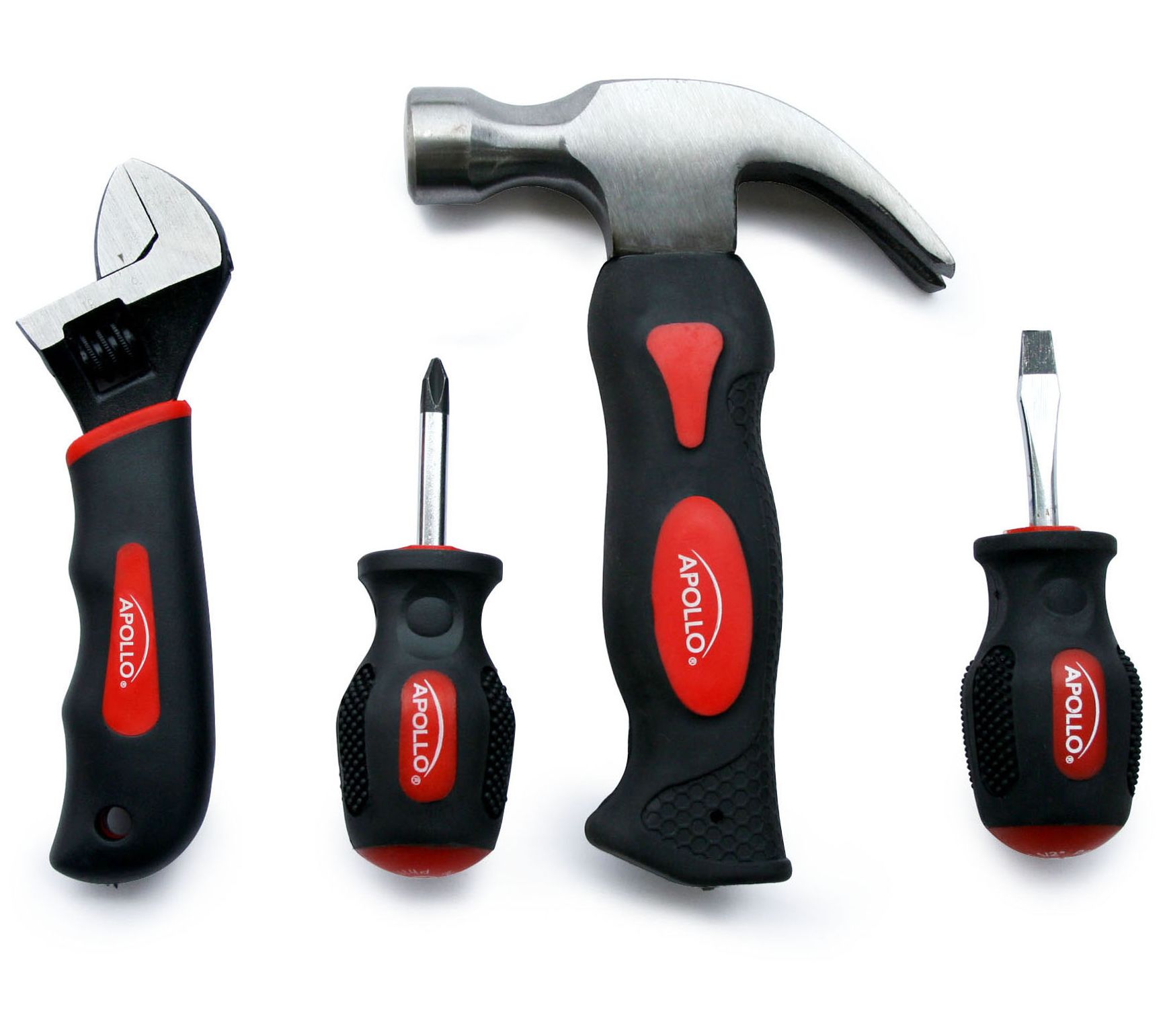 Apollo Tools Four-Piece Stubby Set