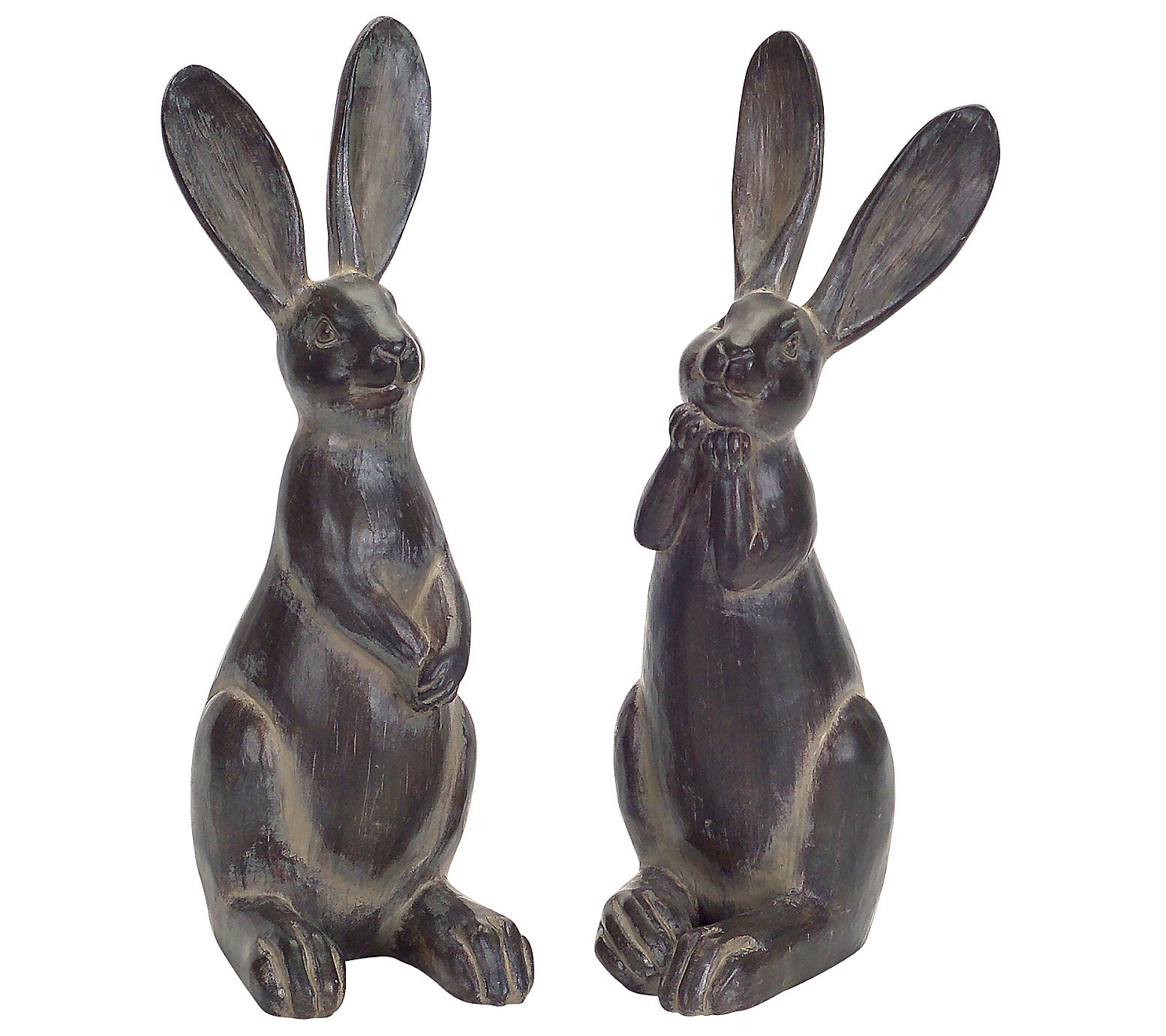 Melrose Garden Rabbit Figurines (Set of 2)