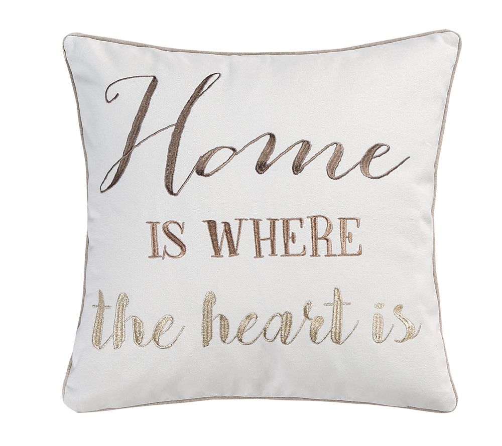 Levtex Home Beach Happy Place Pillow - White