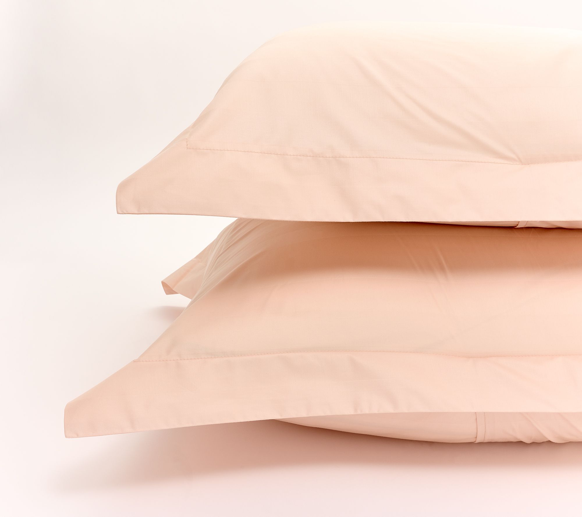 "As Is"Northern Nights Set of 2 Dobby Stripe 310TC Cotton Shams - Std/Qn