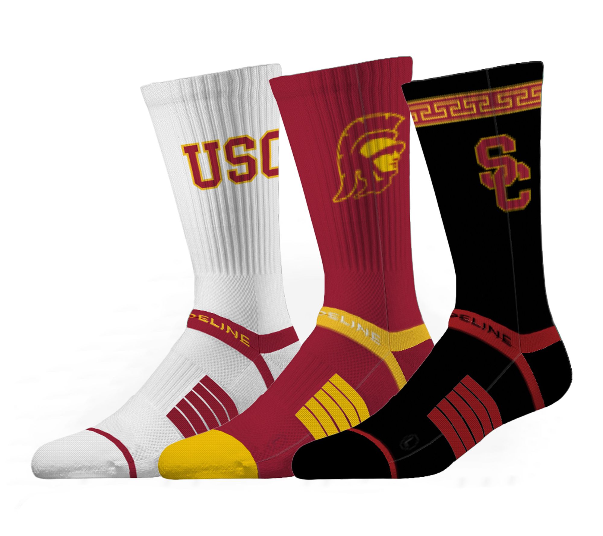 Strideline NCAA School Socks - 3pk