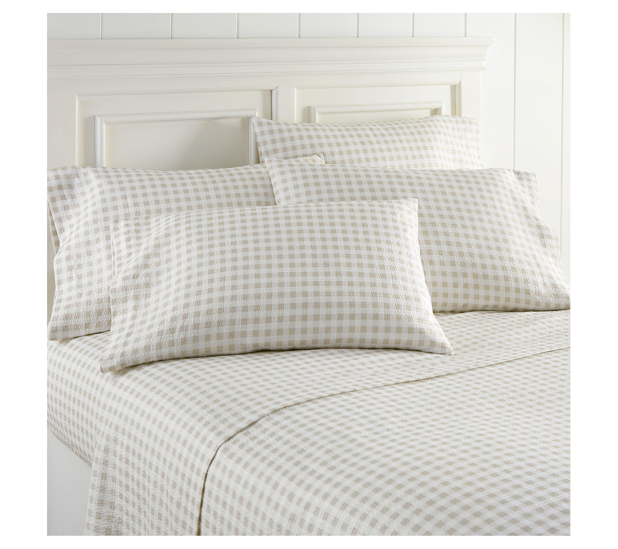 Shavel Home Queen Seersucker Sheet Set