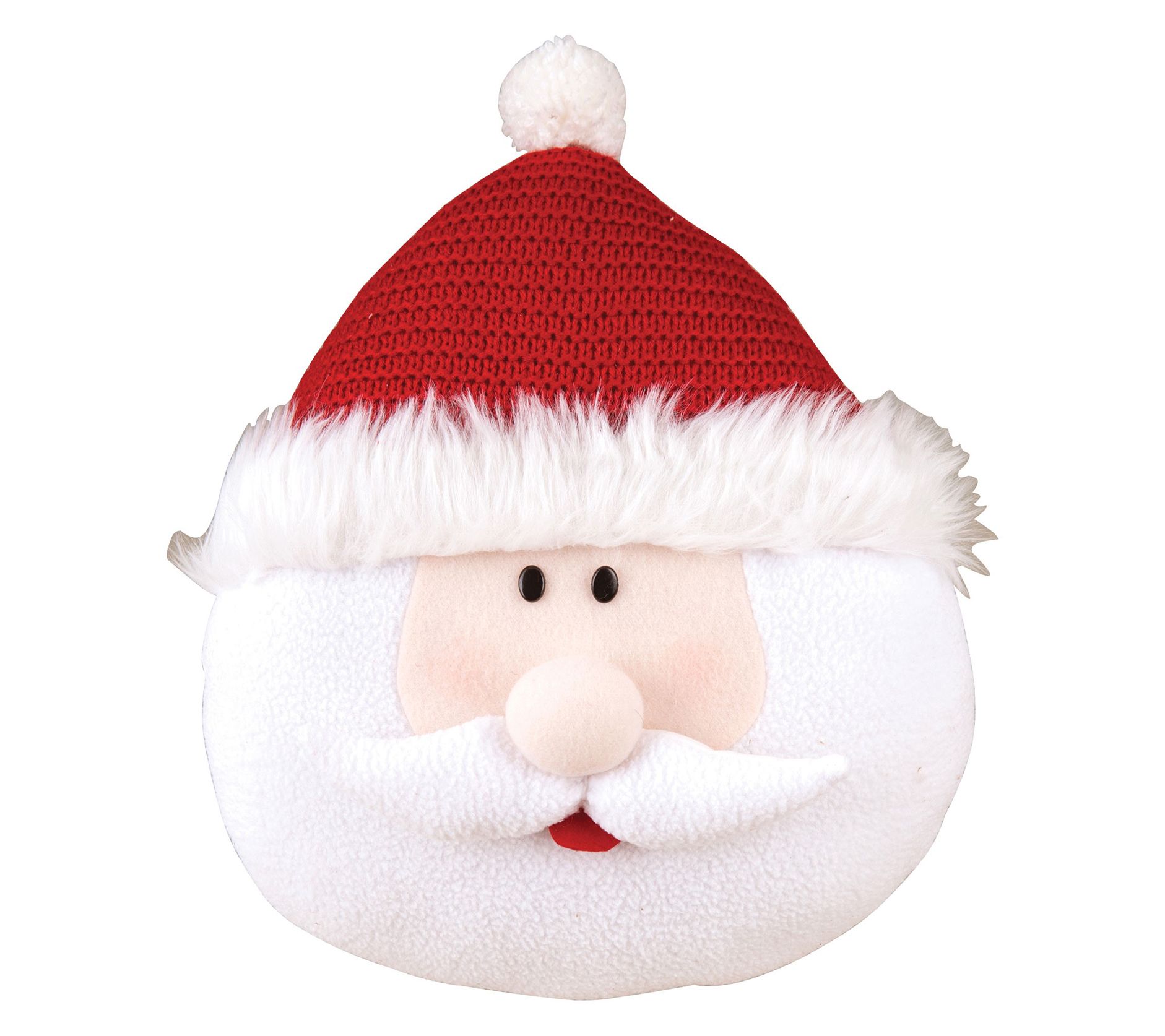 Santa Shaped Cushion by Valerie