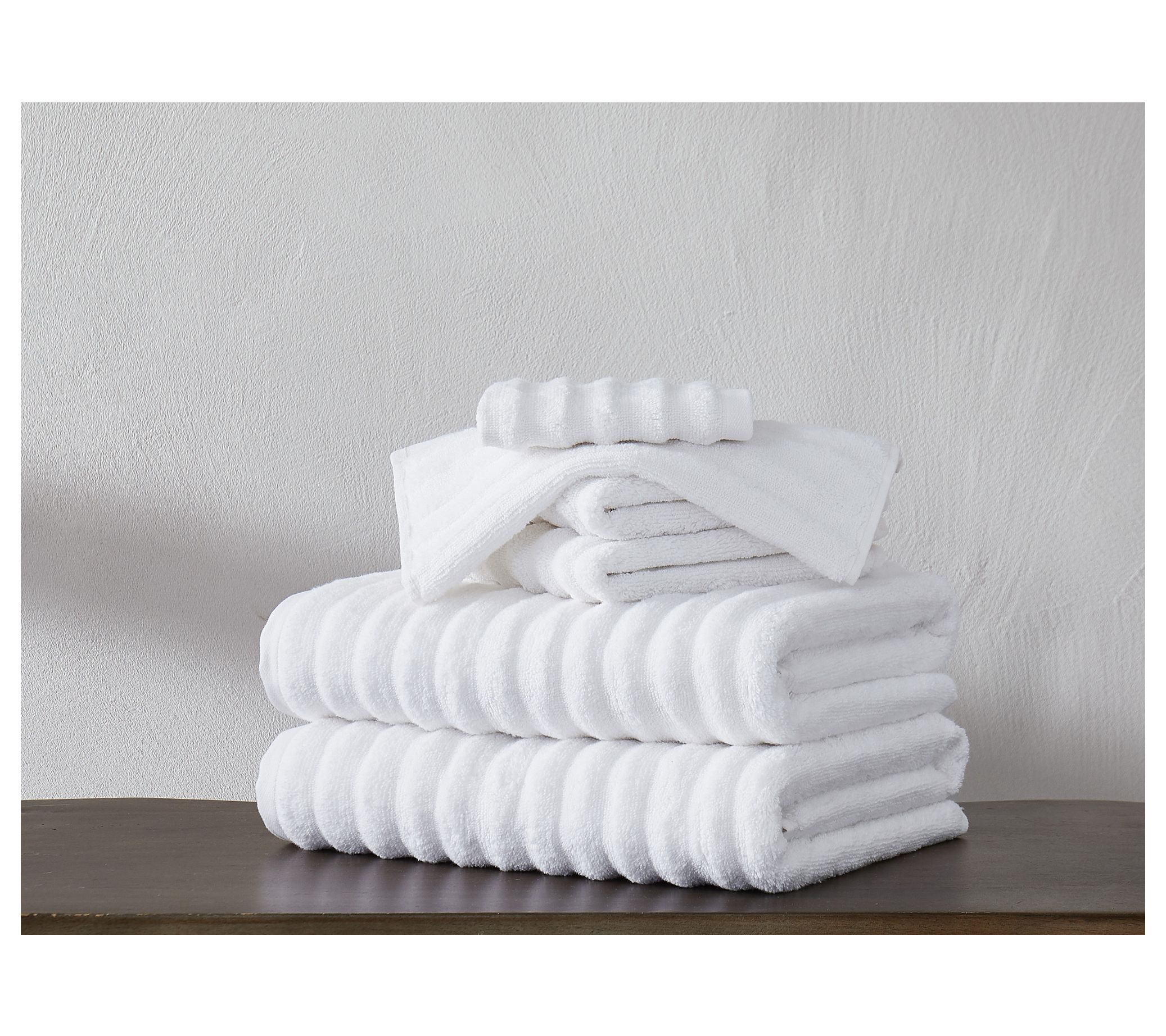 London Fog Zero Twist 6 Piece Towel Set