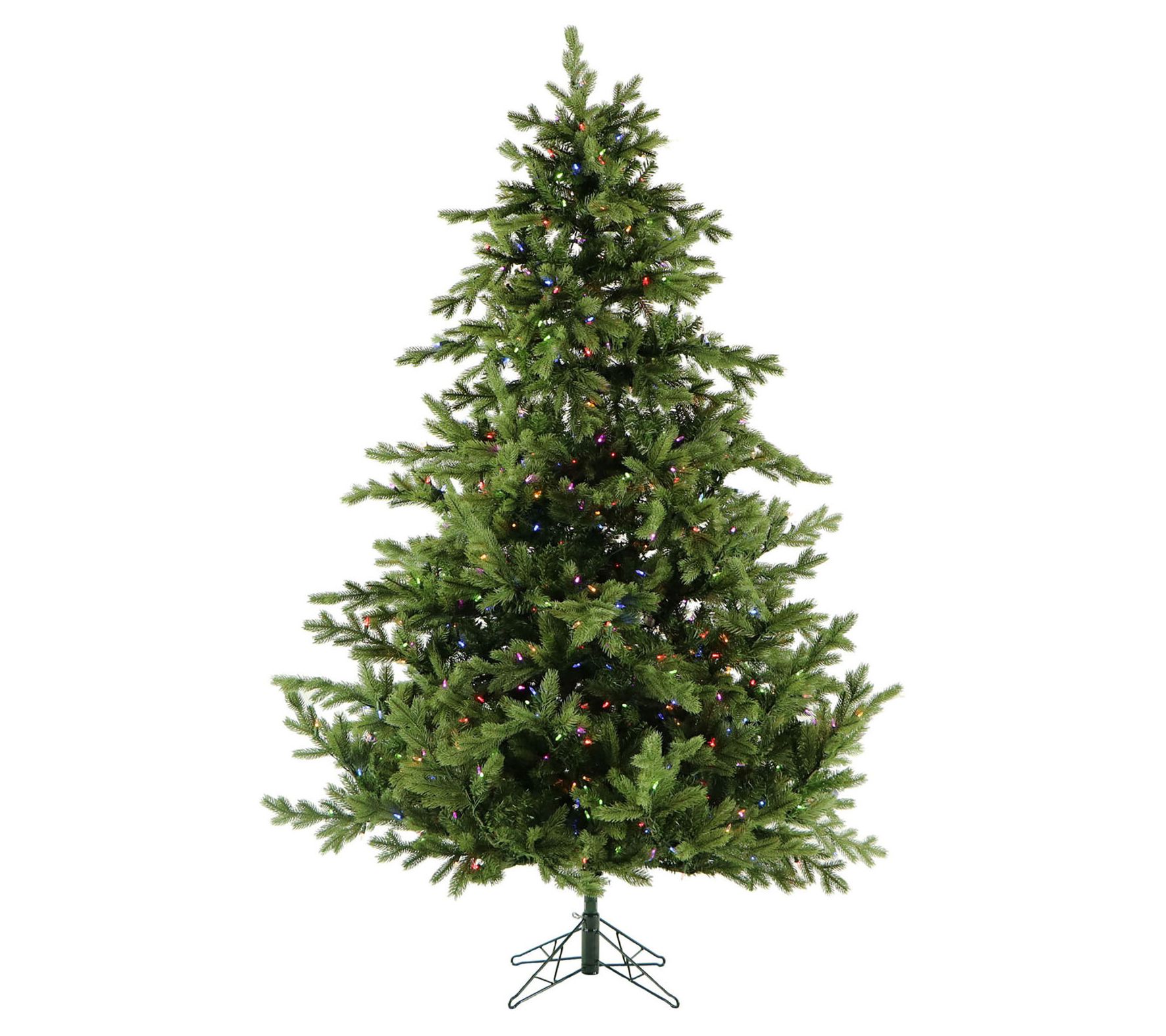 Fraser Hill Farm 6.5-Ft. Foxtail Pine ChristmasTree with Dual